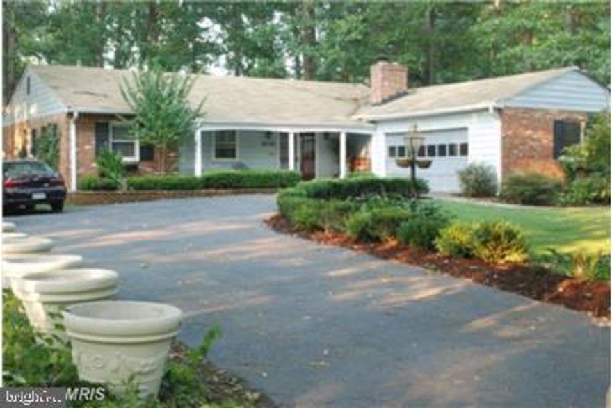 Cute rambler with some updates is under lease for $2600 a month (lease ending 9/30/23). Great tenants take great care of property.  Roof replaced about 6 years ago with architectural shingles & windows replaced about 4 years ago with vinyl tilt, double hung, double pane. Chimney rebuilt & some foundation reworked.  Many (8-12) trees removed from fenced back yard. Owner redid family room walls with beautiful wood & put in built-in bookshelves on each side of the french doors into the family room. Also did the kitchen walls & kitchen cabinets. Half acre lot in private community - only subdivision on Mason Neck with it's own sewer plant so we have public sewer. We also have a private marina with a voluntary rec assn - boat storage/slips/ramp, neighborhood get-togethers, tot lots, etc.