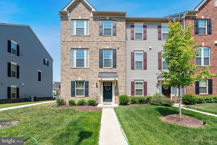 Move in soon to this 3 level bright Mozart model in Timothy Branch Towns! This beautiful end-unit townhouse has a 2 car garage, 3 bedrooms, 2 full bathrooms, 1 half bathroom, stainless appliances, white quartz countertops, upgraded light-colored LVP flooring, and a completely finished entry level. This development also has a clubhouse, a playground, a gym, and a pool, and a walking path steps away. Shopping and dining (Costco, Aldi, Marshall's, Safeway, Chick-fil-A, Starbucks) just a mile away.  Don't miss this!