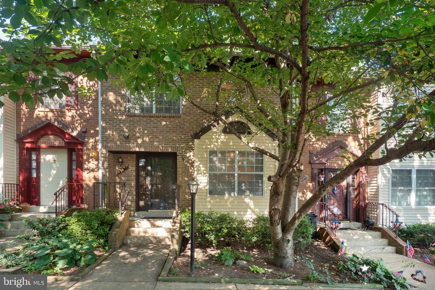 You'll be proud to call this "Home".  Much to love and enjoy with several recent upgrades and improvements. This Runnymeade community brick-front home in Alexandria offers a lifestyle of ultimate convenience to I-495, Springfield Metro and Town Center, Kingstowne, Crystal City and Old Town Alexandria, shopping, dining and recreation.  3 beautifully finished levels with sought-after interior and exterior features for your enjoyment.  Start with the welcoming entry with new floors leading into the artfully improved eat-in kitchen with granite counters, ample cabinetry, bay window and wine fridge.  Continue into the open elegant dining and living rooms with hardwood floors, wood-burning fireplace, and walk-out to a sizable deck perfect for summertime grilling and entertaining.  Retreat to the upper level with 3 spacious bedroom including a master suite with a remodeled private bath with a walk-in closet featuring handy built-in shelving.  The finished basement is a delight with a large bonus room for an office or exercise use, a newly built full bath and new carpet, laundry area, wood-burning fireplace, and walk-out to a fenced rear wood patio with greenery backing to trees providing a tranquil setting for relaxing and outdoor entertaining.  Additional pleasures: New foyer and kitchen floors 2019; New full bath and carpet in basement 2018; New living room floor 2018; New closets with built-ins 2018; LG washer and dryer; ceramic-tile floors; and recessed lights.  Assigned parking space right in front of home, trash service, tennis court and tot lot  included in HOA.  Shows wonderfully.  More to see and experience.  You'll want to hurry on this one!  Move in before the end of summer and enjoy.