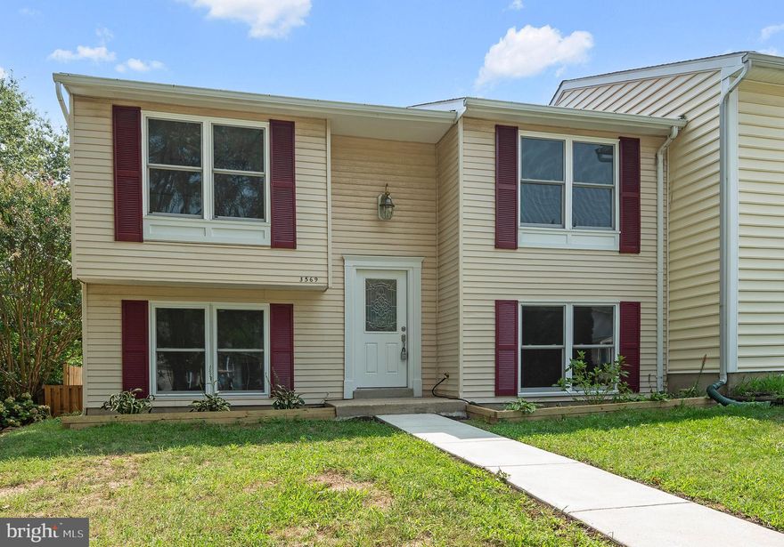 Stunning 4-bedroom, 2.5-bathroom home in the heart of Chesterfield, offering an unbeatable combination of space and comfort. With low HOA fees and the recent dip in interest rates, this property is one of the best opportunities on the market! Welcome to 3569 Brickwall Lane, where you'll find a quiet street and a generous driveway. Inside, the home features brand new neutral carpeting, updated kitchen, and bath flooring, warm maple cabinetry, granite countertops, backsplash, slider with built-in blinds to the fenced back yard, breakfast bar, and room for a table. Spacious family room, den, and half bath complete the main level. The upper level has 4 bedrooms with ceiling fans, and the primary bedroom has a private bath.  The Chesterfield community offers an abundance of amenities, including 2 outdoor pools, a clubhouse, basketball, tennis, ballfields, and tot lots, making this a truly desirable place to call home. Conveniently located near Route 100, Rt 2, Rt 10, and Rt 97 this home is perfectly situated for easy access to everything you need. Visit the brand-new Pasadena library, Two Rivers Restaurant, Mike’s Crab House on the water, local favorite diners called Cookies Kitchen or Johnny’s, Down’s Park, and Ft Smallwood Park, which offers wonderful views of the Chesapeake Bay. Don’t miss out on making this exceptional property yours!