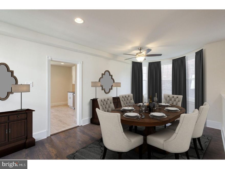 This is one you don't want to miss! This 3 bed, 2.5 bath single is nestled in the Upper Avenues of Conshohocken. An entire addition has been added, giving you a luxurious master suite & 1st floor mudroom.  All new HVAC, completely upgraded electrical w/ 200 AMP service, new plumbing and newer hot water heater! A covered porch is large enough to hold a table set or rocking chairs, and is the perfect spot to enjoy the outdoors. Enter into the spacious main living area complete with all new flooring, recessed lighting & oodles of windows that flood the space w/ sunlight. The living room overlooks the large front yard and flows nicely into the formal dining space. A bump out of windows is the perfect back drop for the dining room table, while still allowing space to set up a sitting area or reading nook.  2 closets located in the dining room provide additional storage, or can be used as a pantry. The gourmet kitchen has been completely transformed with all new, soft-close cabinetry, quartz counter tops and porcelain tile flooring. All new, S.S. appliances include gas range, microwave & dishwasher. A powder room and mudroom are both conveniently located off the kitchen. A custom, built-in cubby is perfect for organization needs & a separate entrance is ideal on rainy days: no dirty shoes trekking through the home! It also helps that the laundry hook-up is located in this space. After a long day, the master suite is the perfect retreat. The en suite boasts a sizable walk-in shower with pebble flooring, subway tile and sliding glass doors. The double sink vanity provides plenty of space for getting ready in the mornings. The large, walk-in closet is a dream. The cathedral ceiling, paired with the recessed lighting & new windows makes the room feel light and airy. Wiring is already installed for either a ceiling fan or chandelier, depending on need. The 2 spare rooms each include brand new carpeting, roomy closet space and dome lighting. A completely updated hall bathroom includes a shower/tub combo with a classic black & white scheme. No need to be concerned about parking! A detached 1 car garage is located on the back alley. There is the ability for 2 off-street parking spots beside the garage as well. The newly seeded backyard is ready for any and all needs! Add a deck, patio, garden, you name it! Create your own, private oasis in the comfort of your own home.  Why look anywhere else? All the hard work has been done, just get ready to unpack and decorate!