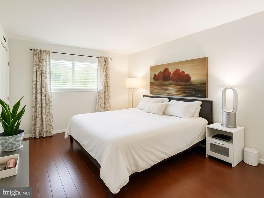 Stunning updated condo with new improved pricing in the heart of Falls Church. This beautifully maintained 2-bedroom, 1.5-bath home delivers modern style, comfort, and unbeatable convenience. Enjoy gleaming hardwood floors, a bright open layout, and thoughtful updates throughout.
The spacious living and dining area opens to a private walk-out patio, ideal for morning coffee, entertaining, or relaxing after a long day. The upgraded kitchen features stainless steel appliances, generous cabinet space, and a sleek, functional design.
Both bedrooms offer excellent natural light and ample closet space. The renovated full bath showcases contemporary finishes, and the additional half bath adds everyday ease. Major systems, including the HVAC, furnace, and patio, have been recently updated for added peace of mind.
Two parking permits plus abundant nearby street parking make hosting simple. The community is steps from bus stops and close to a playground, with Mosaic District, Arlington, I-66, I-495, Route 50, shopping, dining, and parks all just minutes away.
The condo fee includes gas and water. 
The seller is motivated and already under contract on her new home.
Move-in ready and perfectly located, this condo is an ideal choice for first-time buyers, downsizers, and investors seeking strong value and modern comfort.
The seller notes a minor creaking sound from a small section of the upstairs flooring. This is common for homes of this age and construction type and carries no known structural concerns.