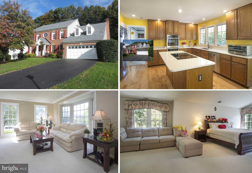 Seller Highly Motivated!!! Bring All Offer * * * Seller offers 10K credit or toward closing costs for quick closing within 21 days of contract ratified!!! * * * New Quartz Countertop! New SS Appliances! New KitchenAid Electric Downdraft Cooktop! * * * ABSOLUTELY STUNNING BRICK FRONT COLONIAL * * * HUGE MASTER SUITE WITH SITTING AREA AND LUXURY BATHROOM * * * FINISHED RECREATION ROOM TO INCLUDE OFFICE AND FULL BATH * * * MASONRY FIREPLACE IN FAMILY ROOM * * * BACK YARD HAS WATERFALL AND BRICK PATIO * * * GOURMET KITCHEN TO INCLUDE ISLAND WITH KitchenAid COOKTOP * * * THIS HOME SHOWS EXCEPTIONALLY WELL * * * SHOW AND SELL * * * * * * IMPROVEMENTS * * * 2019 Whole house carpet cleaned. 2018 Exterior entire house power washed. 2016 New Owens Corning Roofing System with Limited Lifetime Warranty (50 years) on Shingles and Transferable to New Owner. New gutters and downspouts with leaf protection. New capping of all rake/fascia/beam/2 dormer frames with aluminum trim coil (no more rotten wood replacement/repair and painting again). New Samsung 4-Door Flex French Door Refrigerator in Black Stainless. 2012 New main Carrier air conditioner and gas furnace. New attic Carrier electric heat pump and air handler. 2010 New Kenmore Elite Washer and Kenmore Elite Electric Dryer. Other: Masonry and gas fireplace. Spectacular full rear patio with waterfall and pond. Jetted Jacuzzi Whirlpool Bathtub. Multi-zone irrigation system (5 zones).