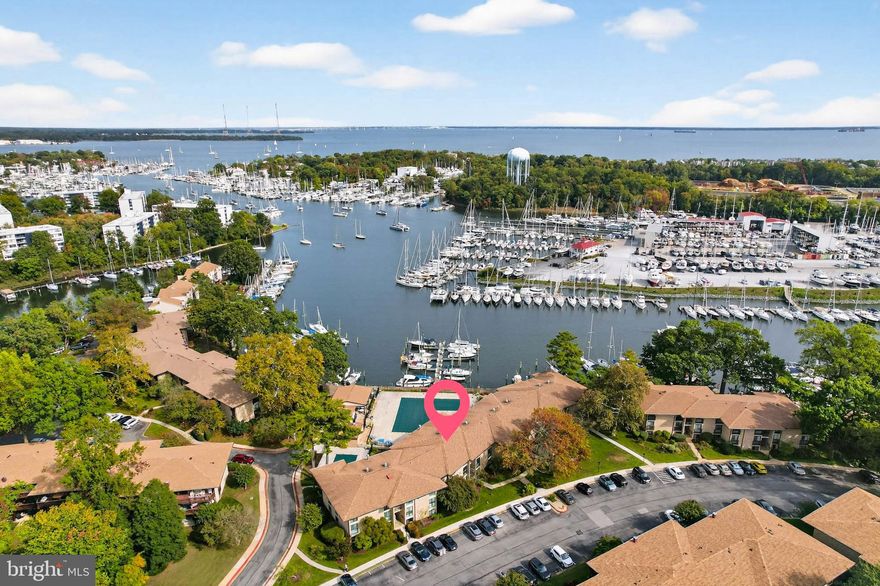 Feel like you're on vacation every day at home in this beautiful 3 bedroom, 2 bathroom, 1370 SF condo at Severn House in Eastport. Enjoy watching sailboats from your couch or relaxing at the community waterfront pool.   Love your spacious water view balcony, perfect for entertaining friends. The living room opens to the dining room and balcony, providing a lovely flow for gatherings. With 3 bedrooms, you have the flexibility for an office or extra guest room. You'll appreciate the convenience of a full-size washer and dryer in your condo. The community offers a pool, boat slips, and park-like grounds, creating a serene environment. The owner covers monthly condo fees and provides a 2 parking spaces with guest parking available on a first-come, first-serve basis up to 10 days at a time.   Owner is able to leave some furniture if tenant requests.  Please note, Severn House does not permit pets.  The owner is open to a 12-36 month lease, which is available online, and the condo can be ready for you by November 1.   No Smoking.   Welcome to your New Home!  Check out our video tour too!