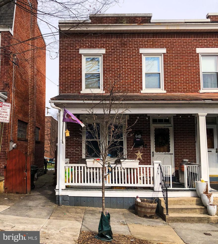 Stop in today and view this wonderful home in the West End neighborhood of Lancaster City!  A nice front deck leads to the living room, dining area, and well-maintained kitchen. Plenty of counter space and cabinetry, with a rear exit to the backyard area. There is a large covered patio, and long run yard, for gardening activities.  The 2nd floor has 3 bedrooms, and 1-bathroom, that has been updated throughout the years with new flooring/fixtures. The full basement area has the laundry area, or could be set up for additional storage and creative space. Systems have been well maintained through the years with newer gas HVAC/Central Air, and replacement windows. Stop in today and see this Lancaster City home that offers a great location near downtown Lancaster, F and M College, Millersville University, County Park, and many stores and restaurants.