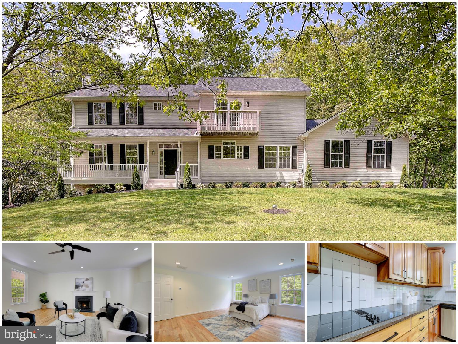 Welcome to your dream home in the heart of Northern Calvert County. Located in Owings, this updated colonial has gorgeous hardwood floors that flow throughout the whole house. Bright and airy, thanks to loads of natural light and updated lighting fixtures, with an open concept, it's perfect for hosting friends or family. The kitchen dazzles with beautiful cabinets, brand-new stainless steel appliances, granite countertops with barstool seating and a chic vertical subway tile backsplash. This 5-bedroom, 3-full-bath home is brimming with character and checks all the boxes thanks to it's 1 acre lot backing to trees, great location, blue ribbon schools, and 3 car garage. Car collectors and adventure enthusiasts will swoon over the 3-car garage with an oversized bay, ready to house your prized vehicles, boat, or toys. No HOA! A spacious main-level bedroom and full bathroom offers an ideal place for guests to stay or gives you flexibility to use as an in-law suite. Upstairs you'll find 4 bedrooms, including the generously sized master suite complete with a large soaking tub, dual vanity, shower, and large walk-in closet, 2 full bathrooms and the laundry room. Enjoy these warm spring days on the back deck, overlooking your level backyard, or enjoy your coffee on the the covered front porch or Juliet balcony. The massive basement? It’s a blank canvas bursting with potential—transform it into your ultimate rec room, home theater, or whatever your heart desires, all while adding serious equity! Ideally located for easy commutes to Washington, DC, Annapolis or Joint Base Andrews, this home combines beautiful updating, functionality, and a prime location. A true treasure in Northern Calvert County!
