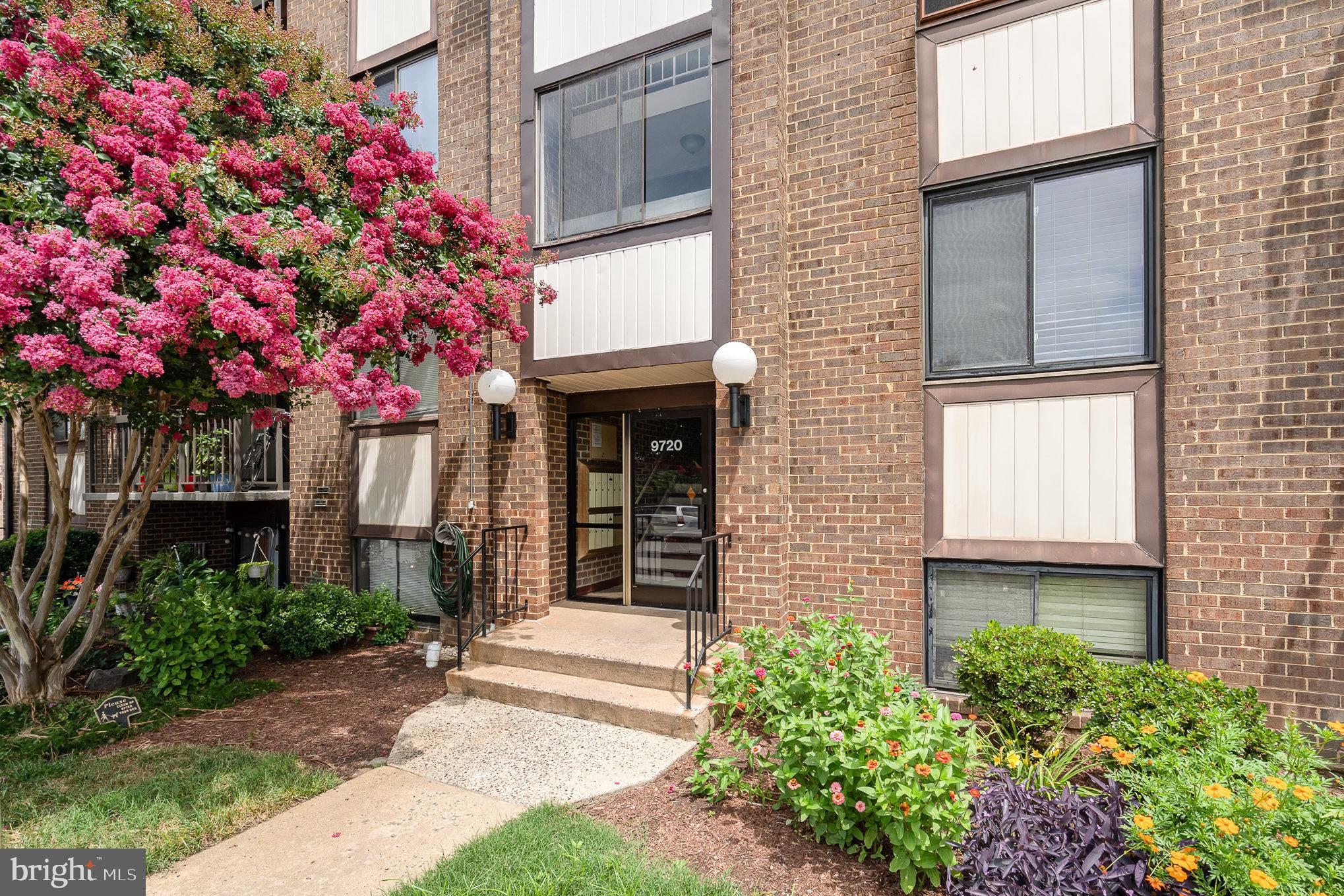 Charming 2BR/1.5BA top floor condo in prime Fairfax location*Updated eat-in kitchen with 42” cabinets, granite counters and stainless steel appliances*Formal dining room*Spacious living room with sliding door to balcony overlooking community pool, trees and green space*Separate laundry room with full-sized washer/dryer*Expansive primary bedroom with large walk-in closet and full bath*Nice-sized secondary bedroom*Powder room off hallway connects to full bath*Gorgeous LVT throughout*Ideally located in ever-popular Hawthorne Village within one mile of Metrorail and a bus stop at your front door*Walk to shopping, eateries, pubs and more*Oakton HS pyramid*Condo fee includes ALL utilities except plug-ins*