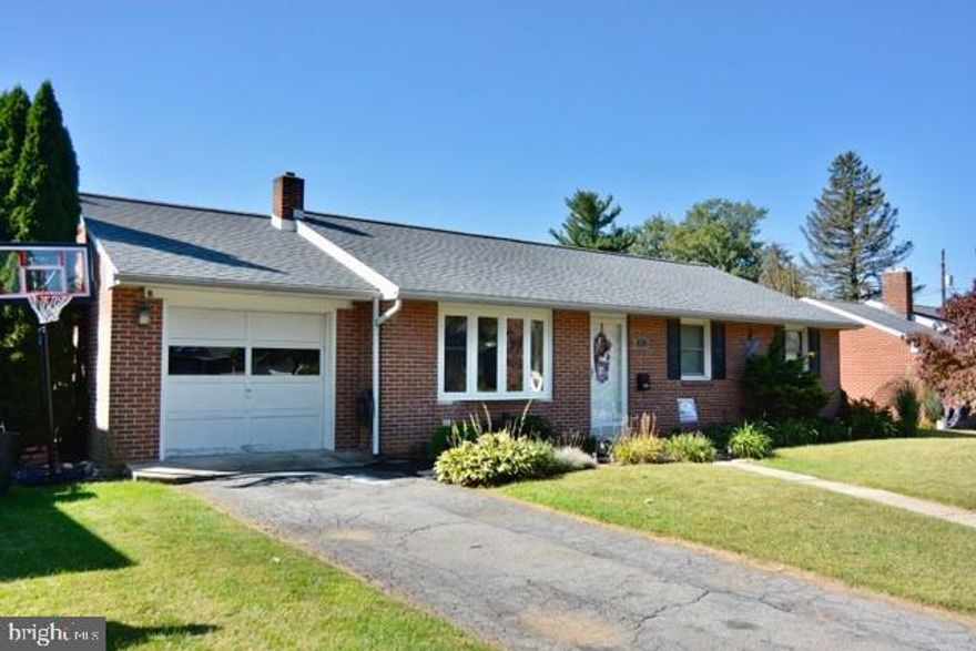 Beautiful 3 bedroom, 1 full bath, single ranch home in Conrad Weiser schools situated in spacious open neighborhood. Beautifully landscaped. Featuring brand new roof, 35 year architectural, nice open floor plan, spacious bedrooms with storage, gorgeous oak kitchen and attached 1 car garage w/ storage. Entertain off your beautiful concrete patio enjoying your spacious fenced-in yard, shed and 3 access entry locations including the alley