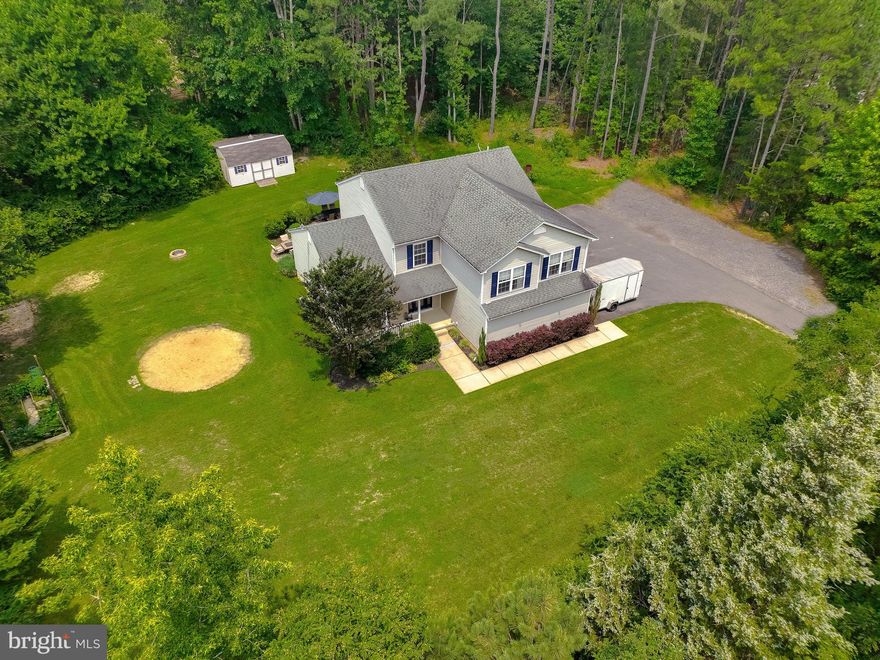 THIS IS IT!  New Price, New Carpet, New Place for YOU!!    DO NOT MISS OUT!  WOW - That is what you get here.  Pictures say it all!!  Plenty of room to spread out with No HOA.  This home has so much to Offer 4 Bedrooms, 3.5 Baths, Finished Basement with Rec Room and Projection System that conveys, storage room, and exercise/office room, Full Bath.  Main Level offers Open Foyer,  LR, DR, Kitchen with SS Appliances and access to backyard to gorgeous patio area, FR with Fireplace, Open Foyer, Powder Room, Laundry Room and the upper level offers space with spacious Primary Bedroom and Bath and 3 additional Bedrooms and Full Bath.  2 Car Garage with side load entry,  Outside is a peaceful setting along with a nice shed with lean 2 and extra large parking area. Large Patio area for entertaining, large yard and just so much to offer.  Do not wait on this one!!!