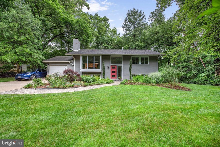 Welcome to 5 Persimmon Court in Bethesda! 
Tucked away on a peaceful cul-de-sac, this beautifully maintained Mid-Century Modern  home offers 3–4 bedrooms and 2.5 baths, perfectly blending classic design with contemporary comfort.
The main level features a spacious living room with a cozy fireplace, seamlessly flowing into the dining area and an updated kitchen—ideal for both everyday living and entertaining. The primary suite offers privacy, while a second bedroom has been thoughtfully converted into a home office or sitting area, creating a spacious suite-like retreat. Enjoy an abundance of natural light from large windows and sliding glass doors throughout the home, all leading to a two-tiered, expansive deck overlooking lush, private parkland—your own beautiful backyard oasis. The lower level boasts an inviting open family room with built-ins, two generous bedrooms, and a full bath. Sliding glass doors provide walk-out access to the lower deck and beautifully landscaped flat backyard. A large laundry room includes an extra refrigerator and ample storage space.  Endless possibilities and plenty of room for Expansion!
Experience Carderock Springs living! - Carderock Springs Swim and Tennis Club is close by.
This is a great opportunity to own a stylish, light-filled home in a tranquil setting with easy access to everything you need: C&O Canal, Washington DC, Virginia, 495 & 270 corridor.