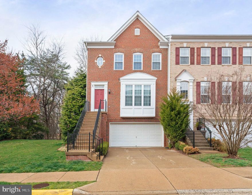 Discover this gorgeous end-unit townhouse featuring a classic brick front and a spacious two-car garage. Nestled against a serene wooded backdrop with a tranquil stream, this home offers both privacy and picturesque views.
Step inside to a welcoming foyer that flows seamlessly into the bright and airy family and dining rooms, complemented by a conveniently located half bath. Luxury vinyl flooring extends throughout the home, adding both style and durability. The expansive, updated kitchen overlooks the cozy living room, where a gas fireplace creates a warm and inviting ambiance. Step out onto the beautifully appointed deck—perfect for morning coffee or evening relaxation—overlooking the peaceful backyard.

Upstairs, you’ll find three generously sized bedrooms, including a stunning main suite with an oversized layout, a spa-like en-suite bath featuring a large soaking tub and separate shower, and easy access to the hall bathroom.
The walkout basement provides additional versatile living space, ideal for a recreation room, home office, or gym, and includes a dedicated laundry area. From here, step outside onto the stamped concrete patio and take in the breathtaking wooded views. The garage is conveniently accessible from the basement level.

This home boasts recent upgrades, including all-new vinyl siding, a newer roof and rear gutters, and brand-new front-facing windows. The electric stovetop has an existing natural gas hookup, offering easy conversion for those who prefer cooking with gas.

Don’t miss the chance to own this exceptional townhouse with stunning views, modern updates, and a fantastic location! Schedule your showing today!