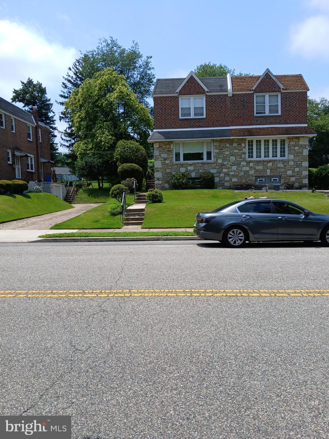 One of the nicest locations in Northeast Philly! Large 3 bedroom stone and brick twin with 2.5 baths .
Directly across from Pennypack Park.
Big rear yard. Good sized eat-in kitchen with dishwasher, refrigerator and garbage disposal. Meticulously maintained by the original owner. Nice hardwood floors on 1st floor. Carpet over hardwood on 2nd floor. Central air. Walking distance to Bells Market Shopping Center and transportation. Pennypack Park with its bike trails across the street. Quiet block. No through traffic. Good brick pointing.