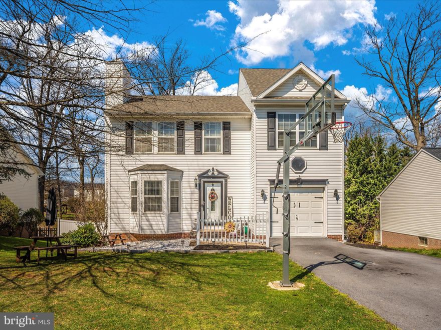 This charming 4BD 2.5BA Colonial is ready for the market and located in the coveted Laurel Ridge development! This well-maintained, single-family residence offers the perfect blend of comfort, convenience, and modern upgrades. Located close to the access of I-81 corridor, grocery stores and shopping. There is a generous sized master suite and a finished walkout basement that offers additional space for recreation and storage which has new sliding glass doors (that were just recently replaced) and lead out to a private back yard with a new 6ft. vinyl fence.  Main level dining/kitchen area leads out to a relaxing back deck area with an added gazebo.  Spacious bedrooms, open living/dining area and spotless garage are just extras to this adorable home.  This is a must see!!!