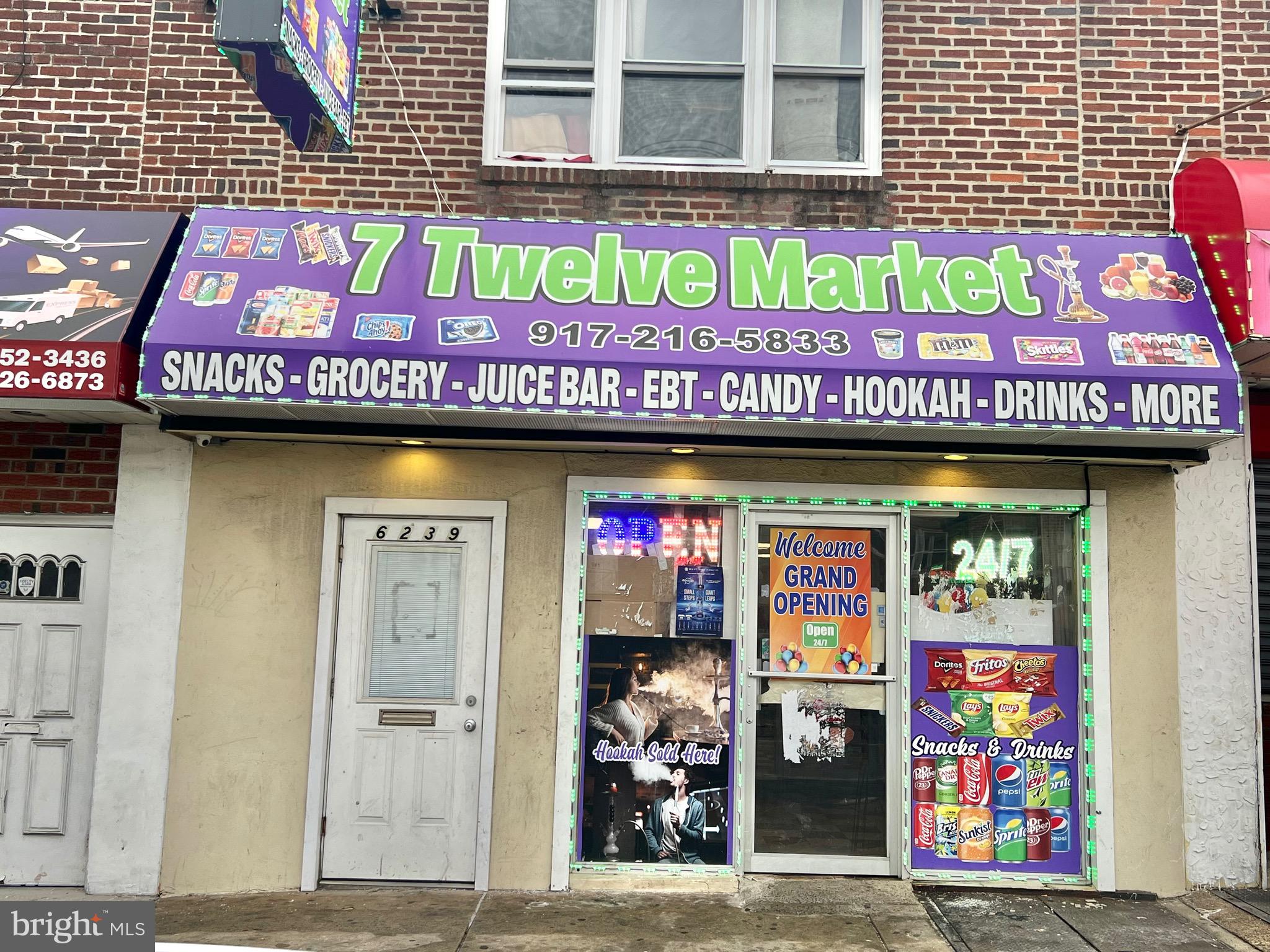 Opportunity is knocking! Commercial mixed used building located in the prosperous Frankford Ave looking for all buyers. Walking distance to shopping center, restaurant, bank and law office. Easy access to I-95 and Roosevelt Blvd. there are 1000+ SQFT on each floor, very spacious and lots of potential. Same size basement with front loading gate. 2 separate gas meters and electric meters. 1/F is currently operated as a grocery store with long term lease, No hot food services, easy and clean, many storage areas and central A/C. 2/F features 2 nice size bedrooms with big windows. Spacious living room , kitchen and full bathroom. 2/F is under month to month lease. there is fire exit stairs on the rear of the 2/F to the back parking lots. 2 private parking spots in the rear of the property.