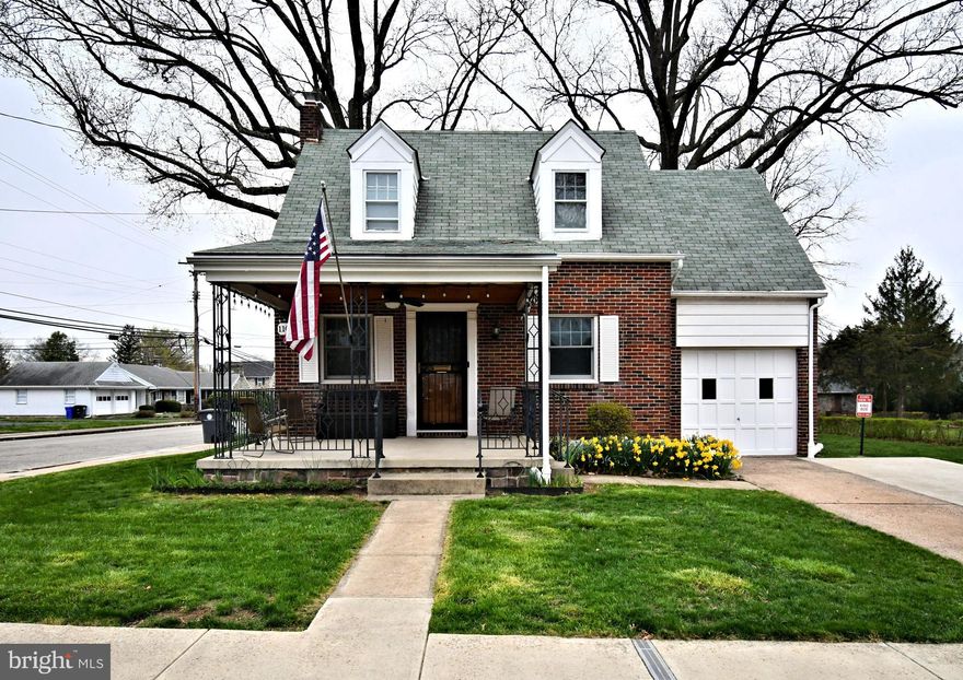 Showings begin at the Open House on Saturday 4/12 from 12-3:00pm.
Adorable Cape Cod in the North End of Pottstown!  Welcome to 1101 N. Franklin St -- A charming 3 bedroom, 1 full bath (just updated in 2024).  This home is situated on a spacious quarter-acre lot in a convenient, walkable location.  With 1,074 sq ft of thoughtfully designed living space, this home features a covered front porch perfect for morning coffee or evening chats, and a large level backyard ideal for play, gardening or entertaining.  Step inside to find hard wood floors throughout, brick fireplace with mantle and a fresh coat of paint on both floors.  The dining room is situated just off the kitchen giving an open layout into the family room.  A beautifully updated kitchen with double-stacked cabinetry, gleaming granite countertops and stainless-steel appliances -- the perfect blend of style and function.  The home also offers a one car garage for added storage or parking.  Located steps from Franklin Elementary School and walking distance to Redner's this home offers the charm of small-town living with unbeatable convenience.  Whether you're a first-time buyer, downsizing or simply looking for a move-in ready gem, 1101 N. Franklin checks all the boxes.
