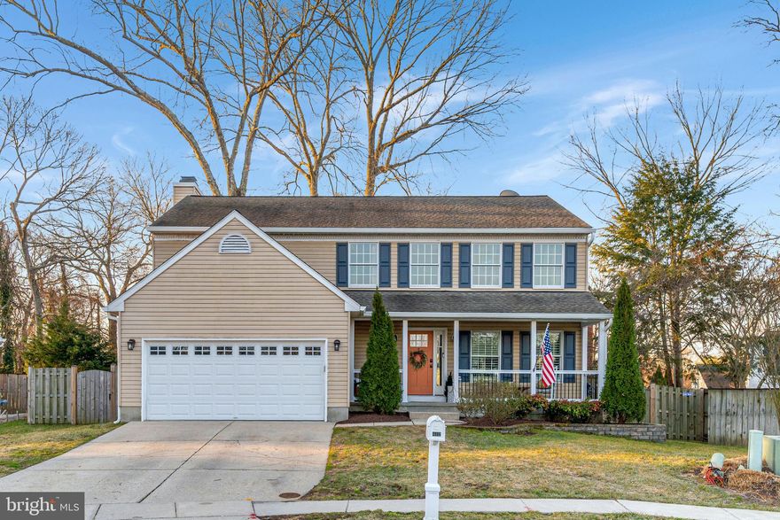 Nestled in the Sabrina Park neighborhood of Severna Park, this beautifully updated home radiates charm from the welcoming front porch to the inviting backyard. Situated on a quiet cul-de-sac, this home's thoughtfully designed open floor plan is ideal for both everyday living and entertaining.

The heart of the home is the fully renovated kitchen, featuring updated finishes and modern appliances as well as an oversized island with plenty of seating. This open space is the perfect setting, whether you're enjoying a morning coffee or entertaining the whole gang on a football Sunday. Upstairs, four spacious bedrooms provide ample space for rest and relaxation, while the renovated bathrooms add a touch of luxury. You'll love the primary suite's walk-in closet, spacious bedroom and gorgeous shower! The finished basement offers additional flexible living space, with plenty of room for a playroom or rec room, home office, and workout space.

The kitchen opens to a spacious deck overlooking a fully fenced backyard, the perfect spot for both lively outdoor gatherings and tranquil evenings at home. With a two-car garage, tons of closet space and a basement storage room, you'll have plenty of storage and parking!

Located in an active and friendly community, 412 Idleoak Court is just minutes from Severna Park's top-rated schools, the B&A Bike Trail, and Kinder Farm Park. Offering a rare combination of privacy, modern updates, and a prime location, this move-in-ready home is an exceptional opportunity in Severna Park. Welcome home!