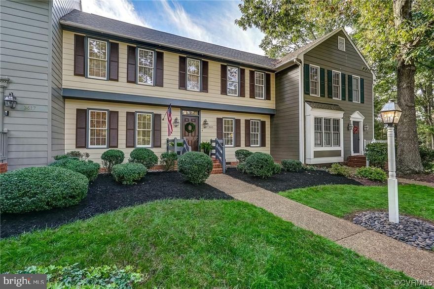 Welcome to your dream waterfront retreat in the heart of Short Pump! This magnificent 3 bedroom, 3 full bath townhome offers a unique blend of convenience and luxury. With a first-floor bedroom, updated kitchen, and breathtaking lake views, this home is a true gem in an award-winning school district. As you step inside, the entire interior boasts fresh paint that sets a tone of modernity and sophistication. The main floor features gorgeous hardwood floors, a first floor bedroom/office and full bath. The kitchen has been thoughtfully updated with all-new SS appliances, granite countertops and backsplash adding a touch of charm. The main living area features a vaulted ceiling and cozy gas fireplace, creating the perfect atmosphere for relaxation and entertaining. The living room opens up to a large composite deck, offering sweeping views of Wilde Lake. On the second floor you will find two additional bedrooms and two full baths, upgraded carpeting and ample closet space. Location is paramount, don't miss the opportunity to make this luxurious lakefront townhome your own. Schedule your showing today and experience the magic of waterfront living in the heart of Short Pump!