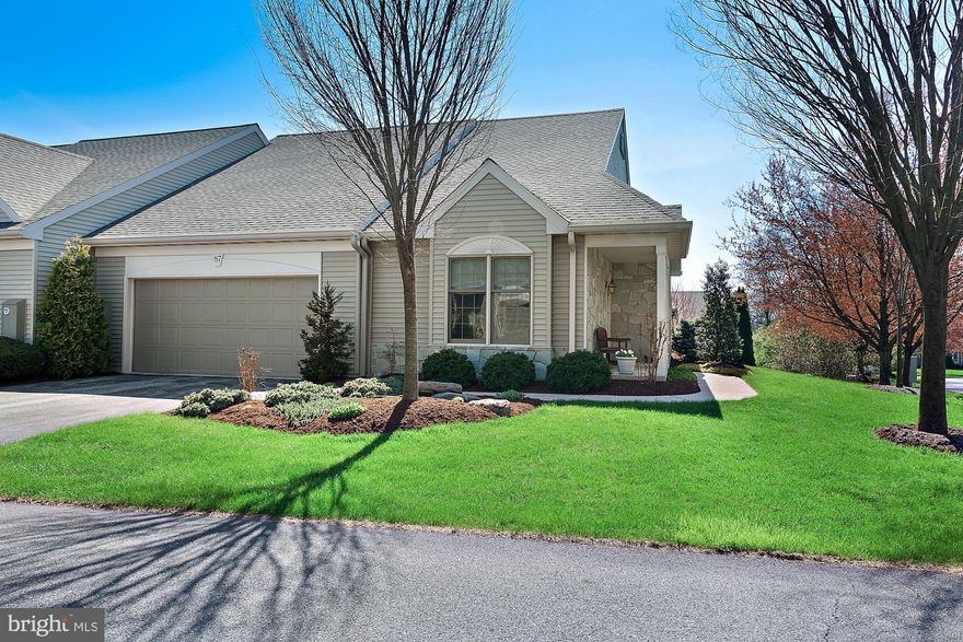 This property is exceptional. It is move-in ready and in excellent condition. In addition to the feeling of living in a park and the terrific location of the Deer Ford community; this beautiful home has abounding features. We will name a few: the Great Room features an Open floor-plan with limestone surround fireplace and built-in entertainment center. The kitchen features stainless steel appliances, Corian "E" counter tops with a 36" wide peninsula, subway tile back splash, under counter lighting, pantry and Skylight. Custom cabinetry throughout. The sun room(4 season room) features a tile floor, 3 Velux Skylights w/retractable shades, Insulated Roman shades, wall mounted cable hook-up & more.Master Bedroom features a cathedral ceiling, built-in window seat for storage and spacious walk-in closet. The master bath has a tile floor, "rain hood" shower head in walk-in shower, double sink with Grohe faucets, Whirlpool tub with tile surround. The laundry features built-in cabinets and wall mounted laundry tub. The list goes on: including 2-car attached garage.