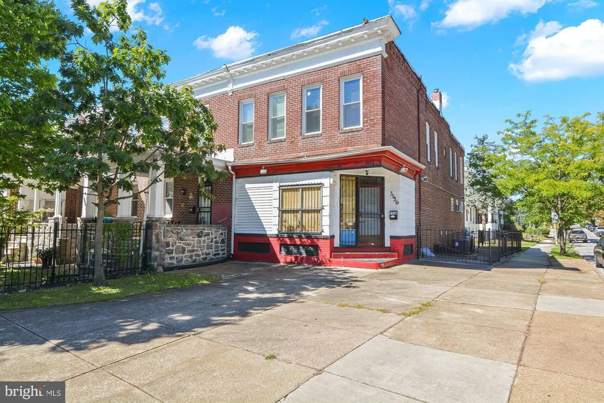 This home has a great opportunity to run your store front business on the first floor and live upstairs in 2 bedroom 1 bath apartment or rent it. The units are separately metered and the HVAC system was installed in the past few years.  The owner has improved the property the past few years with new windows, paved driveway and painting.   It now awaits the new owner to put their own touch.