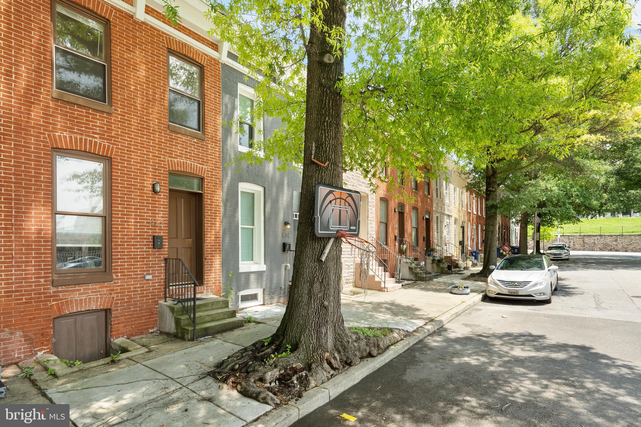 Welcome to this beautifully updated brick front rowhome that perfectly blends charm and modern living! As you step inside, you're greeted by hardwood floors throughout, creating a warm and inviting space. Entertain guests in the comfortable living room, then seamlessly move to the dining area, which opens to a spacious kitchen—ideal for gatherings. The kitchen features granite countertops, stainless steel appliances, ample cabinetry, and plenty of prep space, all bathed in natural light. Upstairs, retreat to a generous primary bedroom complete with a large walk-in closet and a spa-like ensuite bathroom featuring a custom tile soaking tub and shower—perfect for unwinding after a long day. An additional bedroom also offers its own ensuite bath with a stylish tiled stand-up shower. Enjoy hosting summer BBQs on the back patio, making this home an entertainer’s dream both inside and out. Conveniently located near Route 40, I-83, Greenmount Avenue, and just minutes from local shops, restaurants, and amenities—this home offers both charm and convenience! Don’t miss this fantastic opportunity to own a move-in ready home with thoughtful updates and plenty of space to live, relax, and entertain!
Can be sold as a package deal for $1,500,000 with the following properties 426 E. Federal St, 438 E. Federal St, 440 E. Federal St, 454 E. Federal St, 456 E. Federal St, and 437 Pitman Pl.