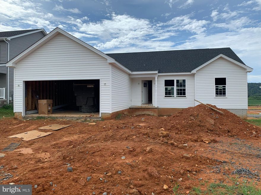 REDUCED $10,000.00 TO $354,900.00 AND SELLER WILL PAY UP TO $5,000.00 OF BUYERS CLOSING COSTS ON CONTRACT RATIFIED BY 31 AUGUST (WHEN USING PREFERRED LENDER)  !!!   UNDER CONSTRUCTION WITH COMPLETION ANTICIPATED IN LATE SEPTEMBER.  [PLEASE NOTE THAT INTERIOR PHOTOS ARE OF SIMILAR CONSTRUCTION].  THIS SPACIOUS RANCH DESIGN OFFERS 1620 sq. ft. OF FINISHED LIVING AREA AND FEATURES A SPLIT BEDROOM DESIGN WITH A GREAT ROOM FEATURING CATHEDRAL CEILING SEPARATING THE MASTER SUITE FROM BEDROOMS #2 & 3. THE EAT IN KITCHEN HAS UPGRADED CABINETRY WITH SOFT CLOSE DOORS AND DRAWERS, GRANITE COUNTERS, A LARGE THREE SIDED PENISULA WITH OVERHANG THAT WILL COMFORTABLY SEAT 6-8, STAINLESS STEEL APPLIANCES AND GARBAGE DISPOSAL. THE REDUCED $10,000.00 TO $354,900.00 SPACIOUS MASTER SUITE FEATURES HIS AND HERS WALK IN CLOSETS, CEILING FAN AS WELL AS A MASTER BATH WITH AN OVERSIZED SHOWER, DOUBLE SINK VANITY AND LINEN CLOSET. ALL ON A FULL (1,620 sq.ft.) WALK OUT BASEMENT WITH ROUGH PLUMBING FOR FUTURE BATH. THE FINISHED TWO CAR GARAGE HAS AN INSULATED GARAGE DOOR AND AUTOMATIC GARAGE DOOR OPENER. ALL OF THIS LOCATED IN AN UPSCALE DEVELOPMENT WITH SIDEWALKS, CURB & GUTTER, CONCRETE DRIVEWAYS AND INDIVIDUAL SIDEWALKS. ENJOY THE MOUNTAIN VIEWS  AND WALK OUT BASEMENT. CALL TODAY TO ARRANGE TO VIEW THIS HOME. THE FLOOR PLANS SHOWN ARE INFORMATIONAL PURPOSES ONLY. THE ACTUAL CONSTRUCTION OF THE HOME MAY HAVE VARIATIONS FROM THE ORIGINAL PLAN.
