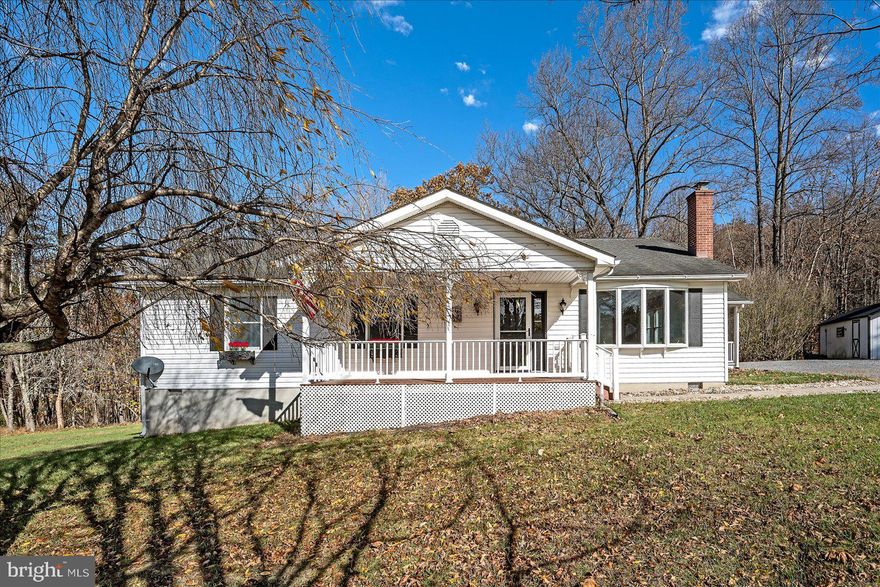 Peaceful Country Living on 5 Acres -- 
Welcome to your private retreat — a beautifully crafted 3-bedroom, 2-bath single-level home set on five picturesque acres of open lawn and mature hardwoods. Inside, you’ll find spacious, light-filled rooms designed for comfortable living and easy entertaining. The large family room, anchored by a Vermont Castings woodstove, offers warmth and charm through the seasons.   The fully equipped kitchen features generous counter space, a bright breakfast area, and a well-designed pantry — the perfect blend of function and comfort.   Step onto the screened-in porch to enjoy morning coffee, or unwind by the firepit as the sun sets over your tranquil landscape.

A perfect blend of quality, space, and natural beauty — this inviting home offers the relaxed country lifestyle you’ve been looking for.   Call today to schedule a private showing.