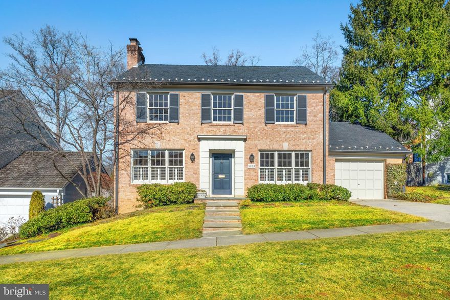 Imagine a wonderful life with spacious, one-level living with plenty of extra room for family and friends in the special, quiet pocket of Overlook in Westmoreland Hills, located just a minute from Westmoreland Circle at the DC line.  Developed by W.C & A. N. Miller in the 1970s, the vision of this enclave was to enable homeowners the special combination of large houses with generous public rooms, spacious bedrooms and ample outdoor space, all in an uber-convenient location, just minutes from the best public and private schools in the area, restaurants, shops, museums and parks.  The owners of this property added a very spacious main level primary suite, bathroom and huge closet area.  There is also an upper level primary suite with an inviting dressing area and bathroom with walk-in tub and shower stall.  The fenced backyard accommodates an expansive, flagstone terrace, yard and garden with mature plantings. This is one of the largest houses in Overlook, and it's an opportunity that does not come along often.