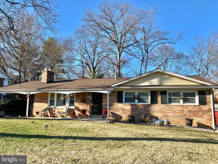 Explore this inviting residence available in Rose Valley States! This expansive brick rambler boasts 4-5 bedrooms, 3 full baths, an eat-in kitchen, a separate dining room, and a generously sized living room adorned with hardwood floors. The kitchen features updated appliances, and the master bath has been tastefully renovated.

Entertain in style in the spacious recreation room, illuminated by track lighting. The property includes a convenient 1-car carport with a spacious driveway and is nestled in a quiet cul-de-sac location. The home is being sold "as is," but it's in good condition, with recent upgrades such as a new roof, new HVAC, and upcoming painting of the main level. Don't miss the opportunity to make this well-maintained residence your new home!