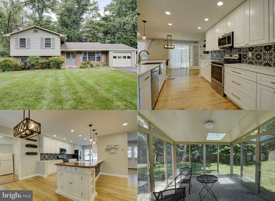 GORGEOUS RENOVATED HOME ON QUIET CUL-DE-SAC LOCATION WITH LARGE, LEVEL FLAT REAR YARD.   ALMOST 2000 FINISHED SQUARE FEET OF LIVING SPACE, THIS HOME HAS BEEN RENOVATED WITH AN OPEN, LIGHT AND BRIGHT KITCHEN, STAINLESS STEEL APPLIANCES; HARDWOOD FLOORING; FOUR BEDROOMS ON UPPER LEVEL WITH TWO FULLY-RENOVATED BATHROOMS; LARGE RECREATION ROOM WITH WOOD-BURNING FIREPLACE, ADDITIONAL BEDROOM OR DEN PLUS FULL BATH; CONVENIENTLY LOCATED IN THE HEART OF TYSONS, CLOSE TO THE SILVER-LINE METRO, TYSONS CORNER SHOPPING AND DINING AND A SHORT METRO RIDE INTO WASHINGTON, DC.