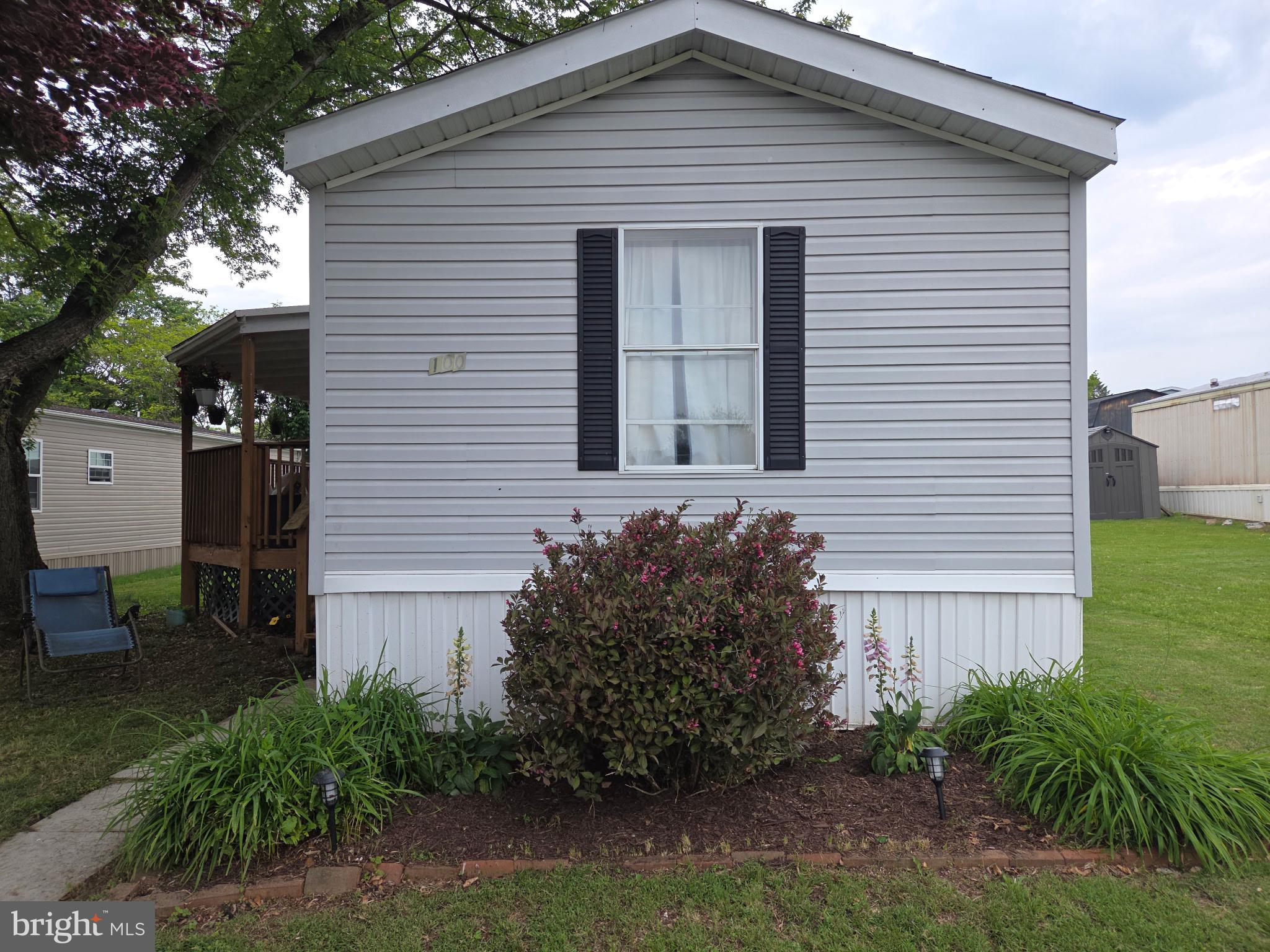 Welcome to 100 Decatur Drive located in the Grantville Commons Manufactured Home Community. Just a stone's throw away from Hollywood Casino at Penn National Race Course and quick access to I-81 in rural Dauphin County. One floor living in great condition. Large open concept main living space, lots of kitchen storage, including food pantry. Home offers three bedroom with two full baths. If you enjoy spending time outdoors, you'll certainly enjoy the covered deck, with ramp for easy accessibility. Perfect for summer barbecues and entertaining friends and family. Outdoor shed with electric provides added space for storing equipment. Within 15 minutes of the sweetest place on Earth! Call me day for additional information or to schedule your own private showing.
