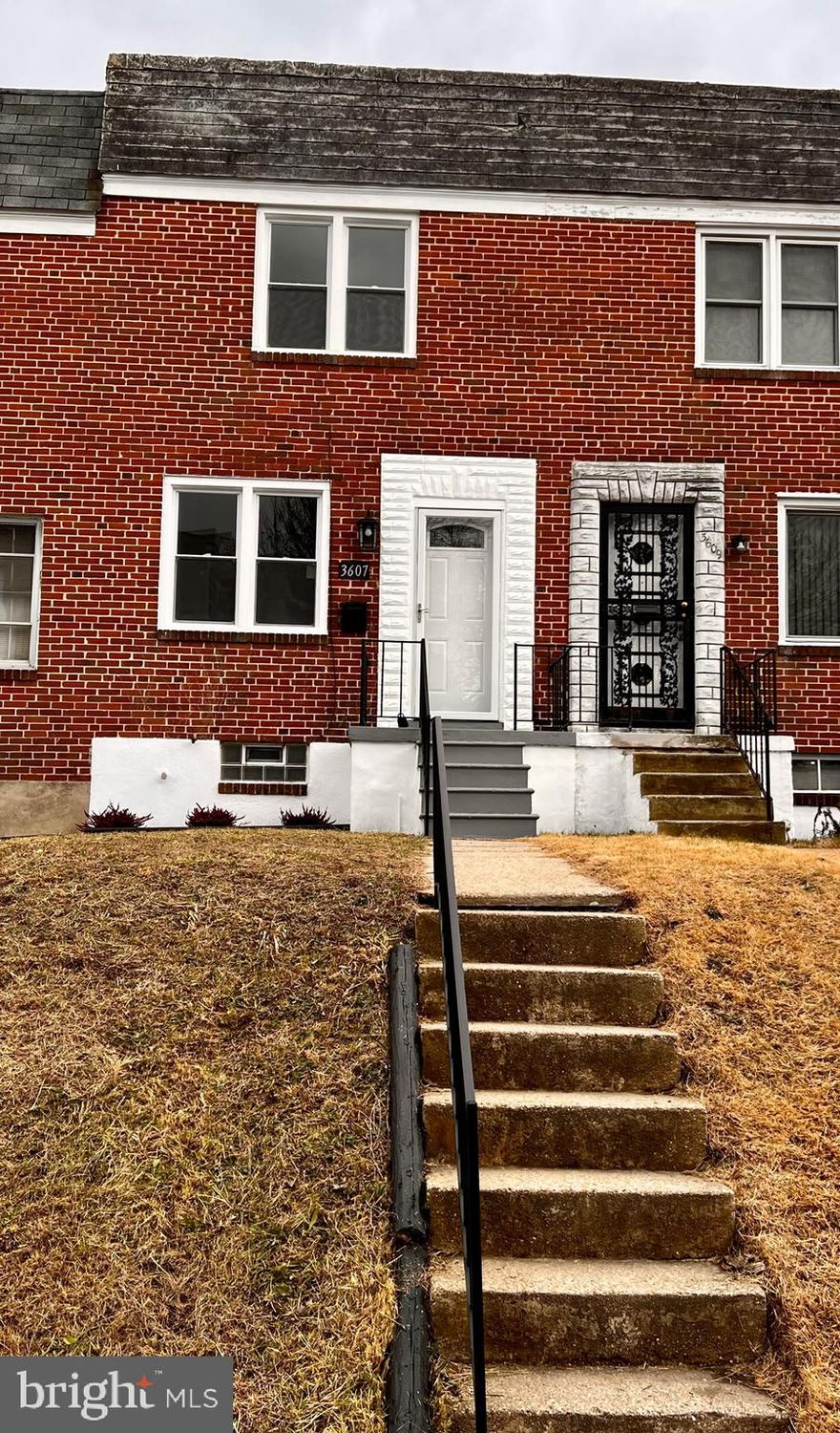 Beautifully Renovated 2 bedroom , 2 Bath Rowhome is ready for your Buyers!
Long Term Rental has undergone a Complete and Tasteful Renovation.
Kitchen Reno includes New White Kitchen w 36 inch Cabinetry w Separate Island w storage, Gorgeous Quartz Countertops, White appliances including Gas Stove w Griddle and Built in Microwave. A Large Shelved Pantry was added next to Dining Room for Extra Storage. Updated Lighting Fixtures and Recessed Lights added.
Easy Care Luxury Vinyl Plank Flooring installed on Main Level.  ALL Windows and Exterior Doors were replaced. Both Bedrooms have Cooling Ceiling Fans and New Carpet just installed. Fully Renovated Upper-level Bath w Gorgeous Tilework and Full Bath w Tiled Shower added to Lower level.
Roof was Replaced and a Privacy Wooden Fence added in Rear yard, which leads to an Extra Shared Community parking area. New Central AC and Gas Furnace and Water Heater approximately 3 Years old.
This should truly be a Carefree Home.
New Carpet in Bedrooms on Order and to be installed ASAP.