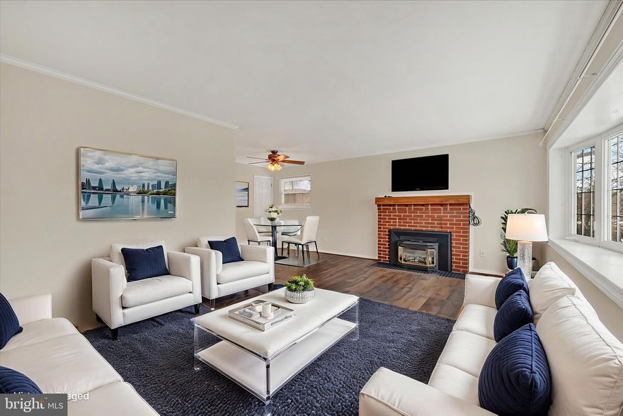 Welcome home to a charming brick rancher where a cozy fireplace anchors the main living area and a recently updated kitchen invites everyday gatherings. Three comfortable bedrooms and a full bathroom complete the main level, offering a layout that feels both practical and welcoming. Downstairs, two finished bonus rooms with LVP flooring provide flexible space for work, guests, or hobbies, along with a full bathroom. Step outside to a fenced-in backyard with an above-ground pool, perfect for relaxing or entertaining. A one-car garage adds everyday convenience, while the home offers space to personalize and make it truly your own.