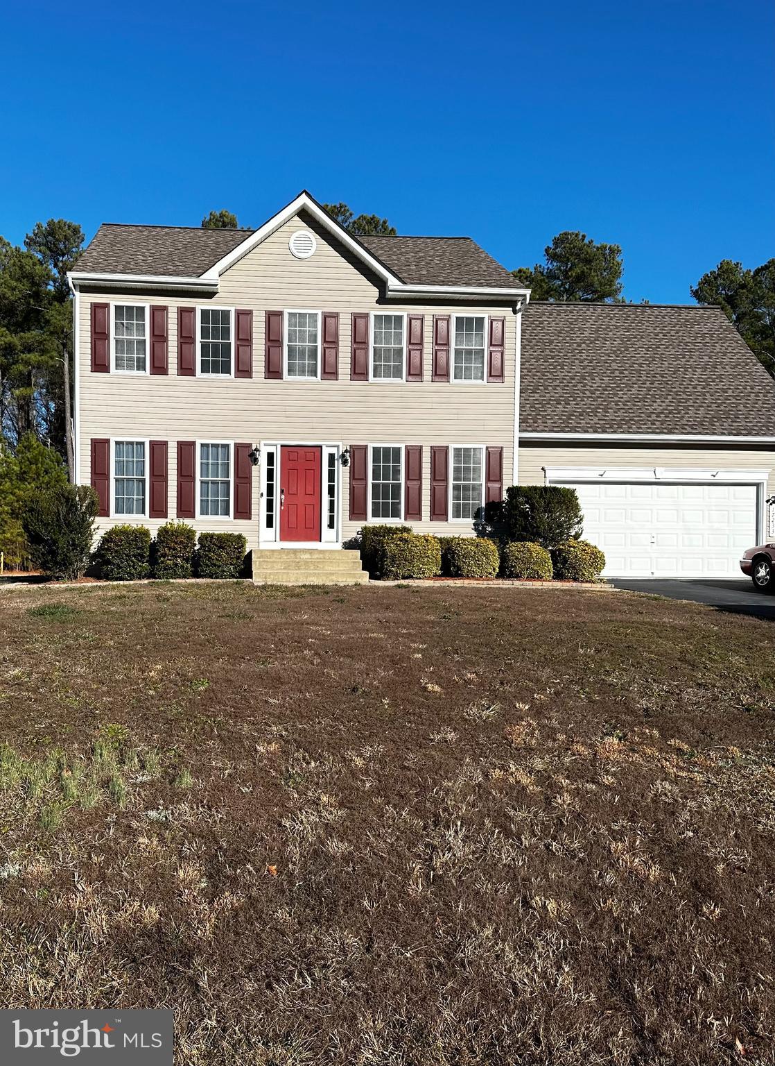 Location! Location! Location! Very close to Dahlgren Naval Base and Harry Nice Bridge! Lovely 4 Bedroom 2.5 bath Colonial on almost an acre lot. Main level is open & bright with a gas fireplace in great room. Separate Dining Room, an office, play room or exercise room. Kitchen with breakfast nook that leads to 12 x 12 deck and view of large level back yard that backs to woods! Home has "Smart" features such as a thermostat, door ring etc. Shed in back yard to store your garden tools and a Fire pit for family and friend gatherings. Call and set up a private showing! Pets accepted on a case by case basis, pet fee required (2 pet minimum)
A MINIMUM CREDIT SCORE OF 600, MONTHLY INCOME REQUIREMENT IS $8,100 (3 TIMES THE MONTHLY RENT) THERE IS A PROCESSING FEE OF $50 PER ADULT APPLICANT.