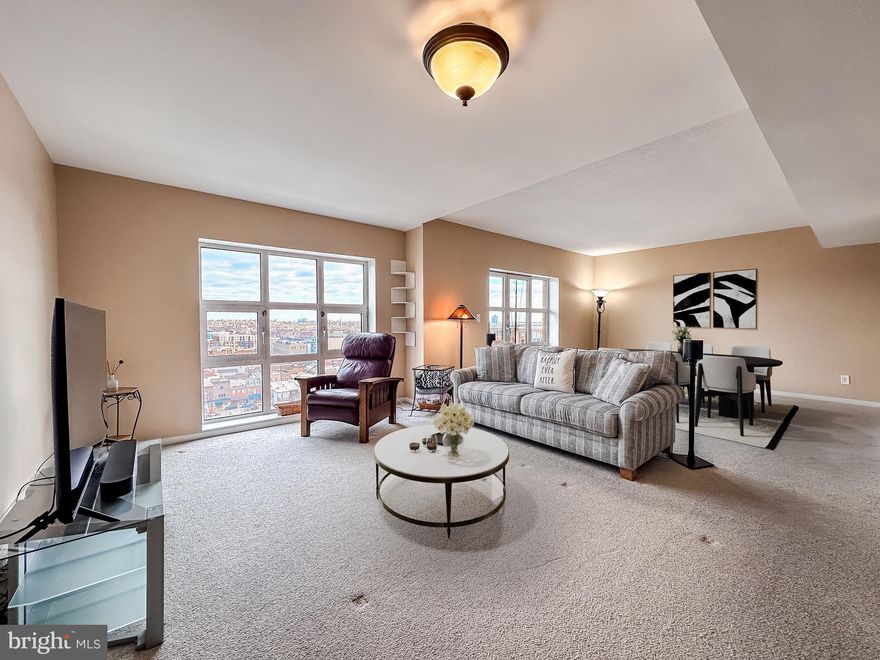 Discover city living at its finest in this stunning two-bedroom, two-bathroom condo at Scarlett Place Condominiums. Featuring an open floor plan and sleek stainless steel appliances, this home is perfect for modern living. The primary bedroom boasts a private ensuite and a spacious walk-in closet, offering comfort and convenience. Step onto the balcony off the living room to enjoy breathtaking city views, creating the perfect spot to unwind or entertain.

Building amenities include 24/7 front desk, on-site management, secure parking, indoor pool, fitness center, party / community room, billiards and library room. Don't miss this opportunity to own a piece of urban elegance!