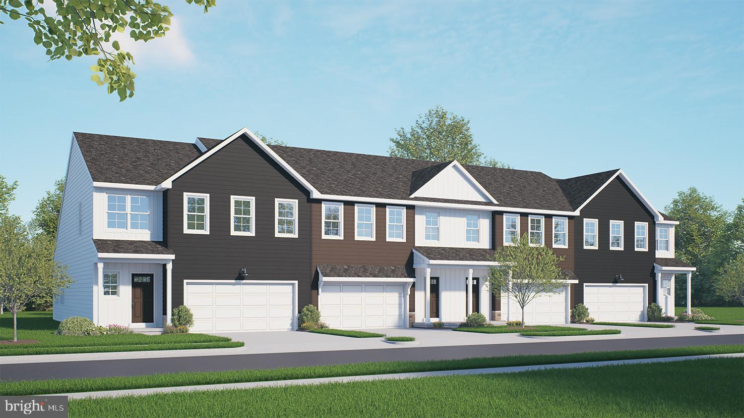UNDER CONSTRUCTION – AVAILABLE THIS WINTER: This 2-story, end-of-row townhome includes a first-floor owner’s suite, a 2-car garage, and durable vinyl plank flooring. The family room, with an ample amount of natural light, opens to the rear patio. The kitchen is well-appointed with stainless steel appliances, quartz countertops, and a large center island that opens to the dining area. The owner’s suite, tucked quietly to the back of the home, features an expansive closet and a private bathroom. On the 2nd floor, there are two additional bedrooms and a full bathroom.
