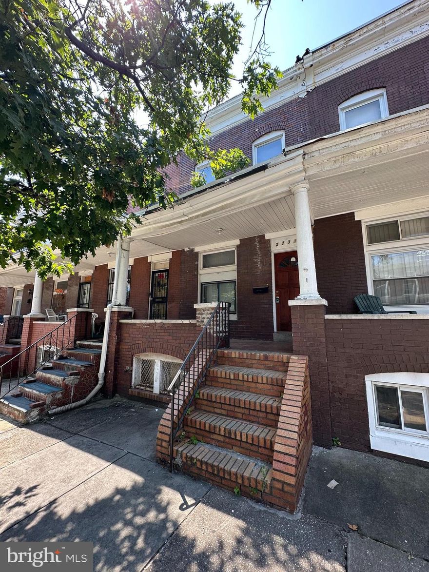 Located at 2731 W Fairmount Ave, this inviting 3-bedroom, 1-bathroom home is move-in ready and waiting for you! Situated in South West Baltimore, this property is ideal for first-time homebuyers, owner occupants, and investors alike.

Inside, you'll find a spacious living room and a bright, functional kitchen—perfect for everyday living. With recent updates like a brand-new hot water heater and a furnace that's only 5 years old, you can rest easy knowing major systems are already taken care of.

Conveniently located near the West Baltimore Marc Station, this home offers easy access to downtown and beyond, making commuting a breeze. Whether you’re looking to move in quickly or secure a smart investment, this property is an excellent choice..

Don’t miss out on this fantastic opportunity! Schedule your showing today