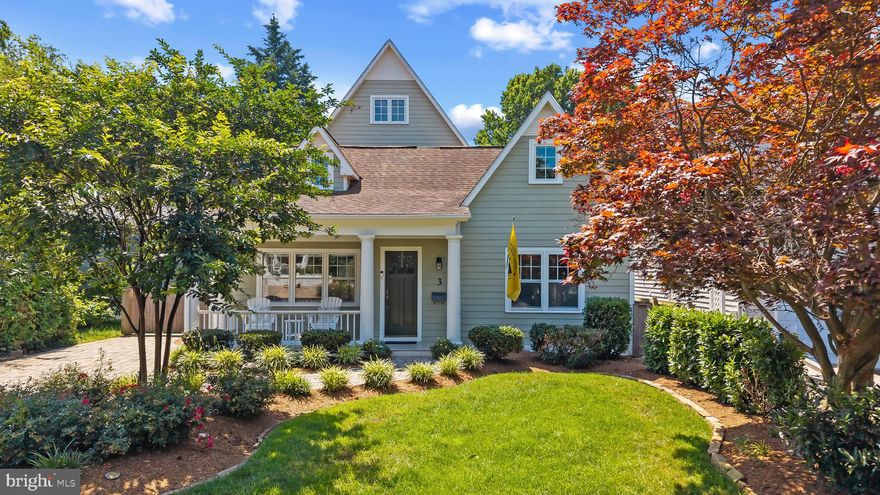 Celebrate the Eastport lifestyle in this charming jewel box of a home just steps from everything Eastport/Annapolis has to offer. Enjoy three levels of well maintained and impeccable living space that includes 3 bedrooms and 3 baths. This beautifully renovated Cape Cod is flooded with natural sunlight and exudes timeless character while offering modern comforts in every corner. Thoughtful updates and classic design elements—arched doorways, hardwood floors, custom built-ins, and rich millwork come together to create a home that is as charming as it is functional. The inviting floor plan features three generously sized bedrooms, including a serene primary suite with its own fireplace, and a main-level office that easily doubles as a guest room or den. The formal living and dining rooms provide elegant spaces for entertaining, while the expansive great room offers a more casual retreat. The newly updated kitchen is a standout, boasting all-new cabinetry, stylish countertops, and a fresh backsplash that blends beautifully with the home’s character. A spiral staircase leads to a sunlit loft with private balcony—perfect for a creative nook, playroom, or tranquil reading space. Enjoy seamless indoor-outdoor living with a screened porch, private fenced yard, patio and welcoming front porch, ideal for relaxing or hosting gatherings. The unfinished lower level has just been professionally waterproofed and presents endless potential for additional living space, a home gym, studio, or workshop. Additional features include a mudroom with conveniently located laundry and coveted off-street parking. This home is a rare blend of historic charm, modern updates, and unbeatable lifestyle.  Grab your kayaks and launch from multiple locations including Horn Point Park just a block from the front door. Stroll the artful and nautical streets to amenities like; five-star restaurants, pubs and street-end parks with hidden treasures. Not to mention you are merely steps away from downtown Annapolis and Naval Academy by either walking across the Spa Creek drawbridge or motoring in the water taxi. From this location, you are also close to some of the Bay's best cruising and fishing areas. Attractive destinations such as Baltimore's Inner Harbor, St. Michael's, Oxford, and Solomon's Island are only a short cruise away. Annapolis offers the perfect balance of small-town charm and big world sophistication. Located just 5 miles to Rt. 50 and 97 which provides direct access to Baltimore, BWI, Ft.Meade/NSA and Washington, DC. Welcome Home!