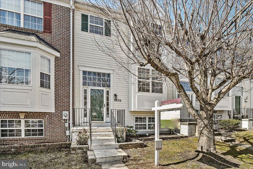 Welcome to this expansive townhome located in the esteemed Spring Ridge Community. This residence comprises four bedrooms and three and a half bathrooms, providing ample space for comfortable living. The main level includes a table spaced kitchen equipped with gas cooking, appliances which include a refrigerator with ice maker, stove, built-in microwave, garbage disposal, and dishwasher, dining room, a powder room and  a generous living room with two glass sliders (on each side of the gas fireplace) that opens to a deck that overlooks a wooded area, offering both privacy and a tranquil view. 
The upper level offers a retreat with cathedral ceilings in the primary bedroom, walk-in closet, and primary bathroom with a soaking tub and separate shower.  Additional living space on the upper level includes a second full bathroom and the second and third bedrooms.
The lower level features the fourth bedroom, a third full bathroom, a family room with a gas fireplace, a laundry room, and direct access to a private yard.
This townhome also provides access to numerous Spring Ridge amenities, including a pool, clubhouse, jogging/walking trails, tot lots, a shopping center with a grocery store, and restaurants. Additionally, it is an excellent location for commuters, offering easy access to major roads and transportation.   Don’t miss this opportunity to make this property your new home!