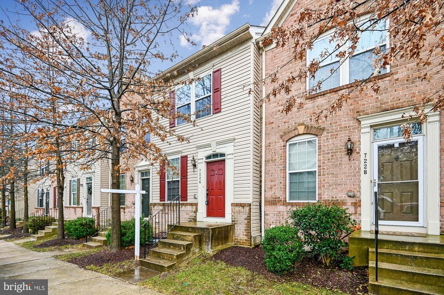 Welcome home to this stunning 3-level contemporary townhouse in the sought-after Howard Square community! Boasting a perfect blend of style and convenience, this home features an open-concept main level with gleaming hardwood floors and a gourmet chef’s kitchen. You’ll love the premium granite countertops, stainless steel appliances, and large kitchen island—perfect for entertaining. Step directly out onto your private deck for morning coffee or evening sunsets. The upper level offers two spacious bedrooms, including a primary suite with a spa-like bath. The versatile lower level includes a third bedroom and full bath, making it an ideal guest suite, home office, or recreation room. With an attached 1-car garage and a location just 1 minute from I-95, you are perfectly positioned between Baltimore and DC. Move-in ready and waiting for you! Hurry book a showing today!