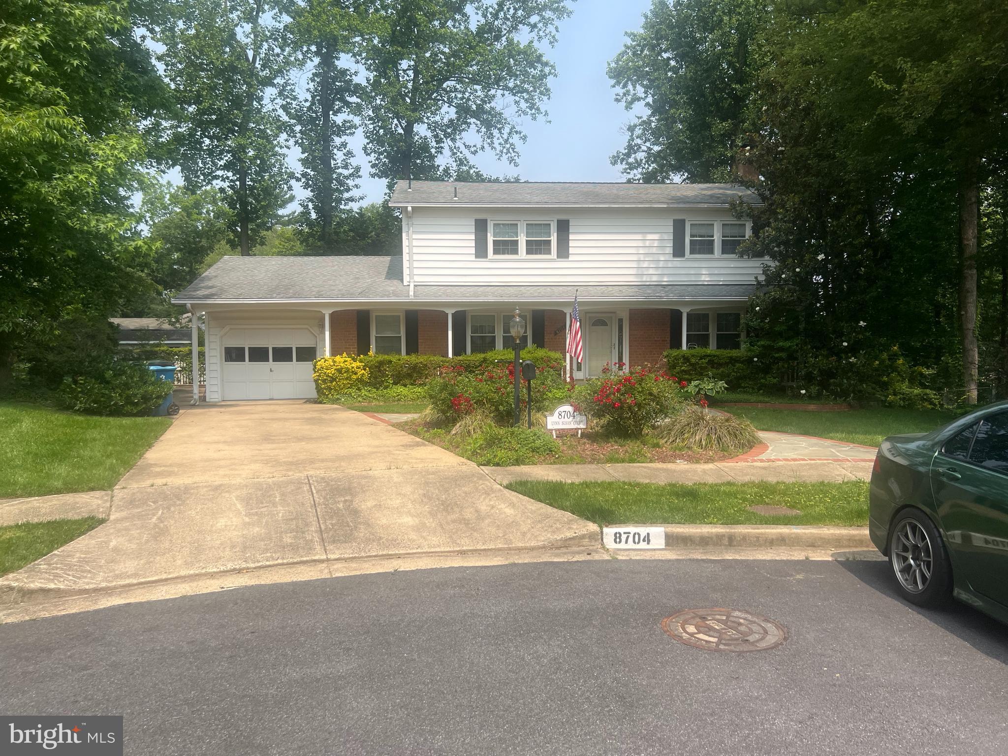 One of the best values in the neighborhood! This home has five bedrooms and three- and one-half bathrooms, located on a cul-de sac. A peak into this home makes it obvious why these homes are so popular in Orange Hunt Estates. It’s large and roomy on the first floor, a eat in kitchen with 42” hardwood cabinets, separate Living room, dining room and private office. Crown molding and chair rail throughout the living and dining rooms, hardwood floors on the main level. Walk out from kitchen to a large deck, fully fenced landscaped yard. Stoned paved walkways add to the glamor. Enjoy the gas fireplace in the living room. Upstairs you’ll find 4 over sized bedrooms carpeted, master bedroom has a walk-in closet, ceiling fan, and a master bathroom. An additional full bathroom in the hallway. The upper level is completely carpeted. Once you enter the lower level, you’ll find 2 large rec rooms fully carpeted, one has a full bath and can be used as the fifth bedroom. Walk out onto the patio from the lower-level sliding glass door. The additional utility room can be used as a workshop, and has a washer and dryer. Some additional features of this home are: Ceramic backsplashes in the kitchen, window shades and curtain’s convey, 2 ceiling fans one in the kitchen the other in the master bedroom, front porch, sprinkler system (not turned on), additional drainage in the yard, 1 car garage, with room for 2 or additional storage, HVAC, Water Heater, house humidifier, Shed, Roof, windows and siding within 3 years young. Landscaping, full house cleaning, and small repairs will be done both inside and outside. Orange Hunt Estates features full underground utilities, Including Water Sewers, Sidewalks, Gas, and Electric. No HOA to join, and any of the three community pools will take your membership. Convenient access to major roads, including Fairfax County Parkway, 395/495/95. Close to metro bus stops, metro Rail, Ft Belvoir, Lake Accotink Park, Huntsman lake, South run rec center, Springfield golf and Country Club, plaza, and town center. Close to the Pentagon, Reagan airport, Alexandria, Arlington, Tyson's Corner shopping, and more. Very walkable community, with bike trails, and walking paths. Don’t miss out on this once in a life time opportunity.