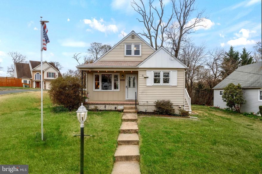 This home has been filled with love, laughter, lots of parties and cherished by the original owners over the past 70 years. Move in condition!  A home in this condition is hard to come by  under $300,000! Sure, eventually you may want  to update  the kitchen and bath, however, in the meantime, it's perfect for the price! The expensive components of the home have been updated, such as,  replacement tilt-in windows, the roof  was replaced in 2020, HVAC September 2021, new carpet on first and second floor, freshly painted thru-out,  and a new second floor powder room were all done in March 2025. The lower level has a spacious family room w/walk-up entrance to the rear yard, spacious laundry room/utility room and a separate workshop. Truly a wonderful home with a great price! Seller is selling the home and shed "as is" condition..