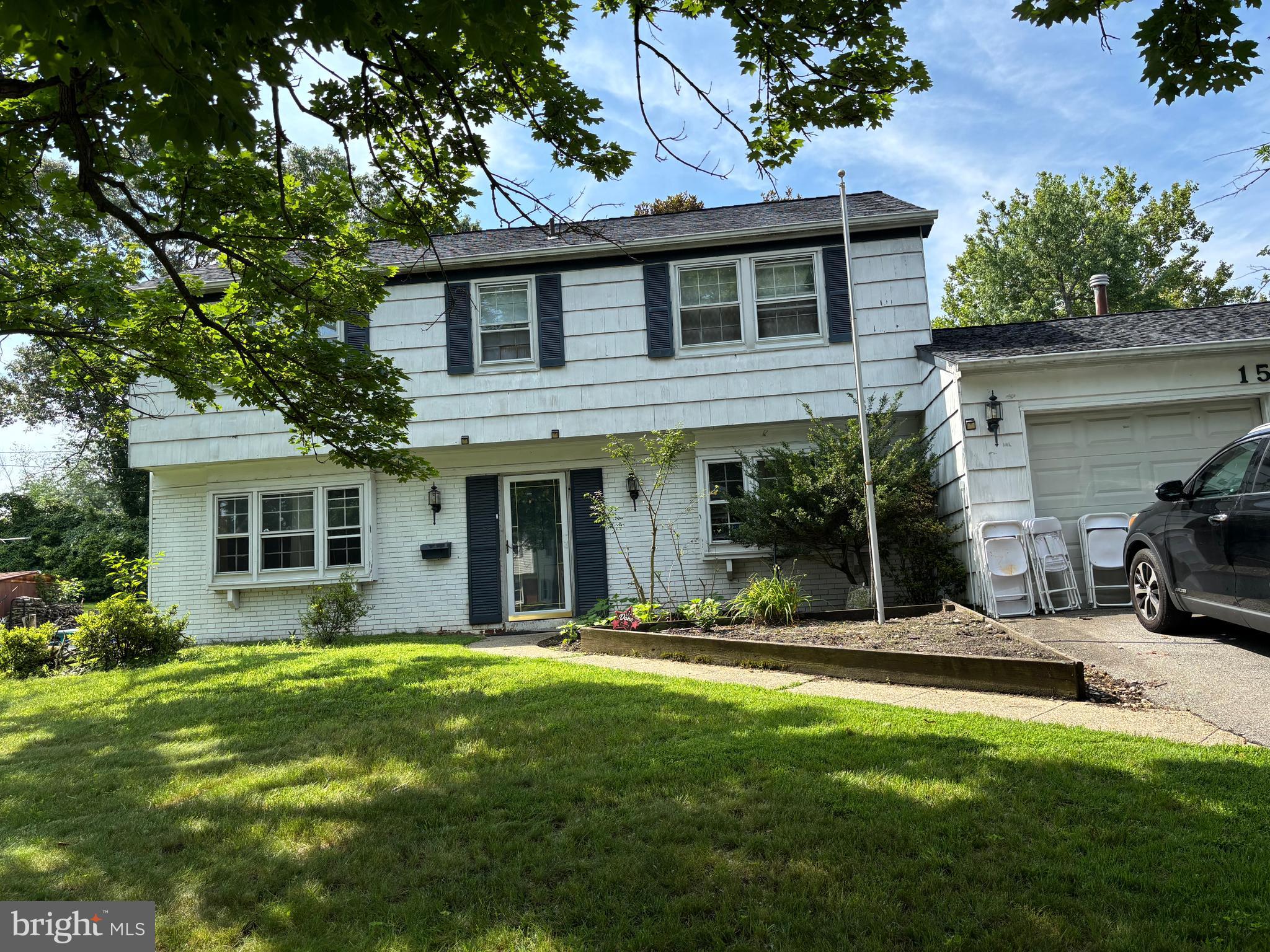 Here is a huge price adjustment that should make this great home a wonderful gift to all that know! You better jump wholeheartedly on this opportunity before it disappears.
Location location, location! Well-positioned detached house in a great location. It takes one just a few minutes to drive to Bowie Town Center from this home. Even though it is sold as is, almost everything is functioning normally in the house in which people are living now.
Four vehicles can be parked in the driveway. One of the garage spaces has been transformed into an area where one could either sleep or use as a storage. However, it could be transformed back to serve as a garage space.