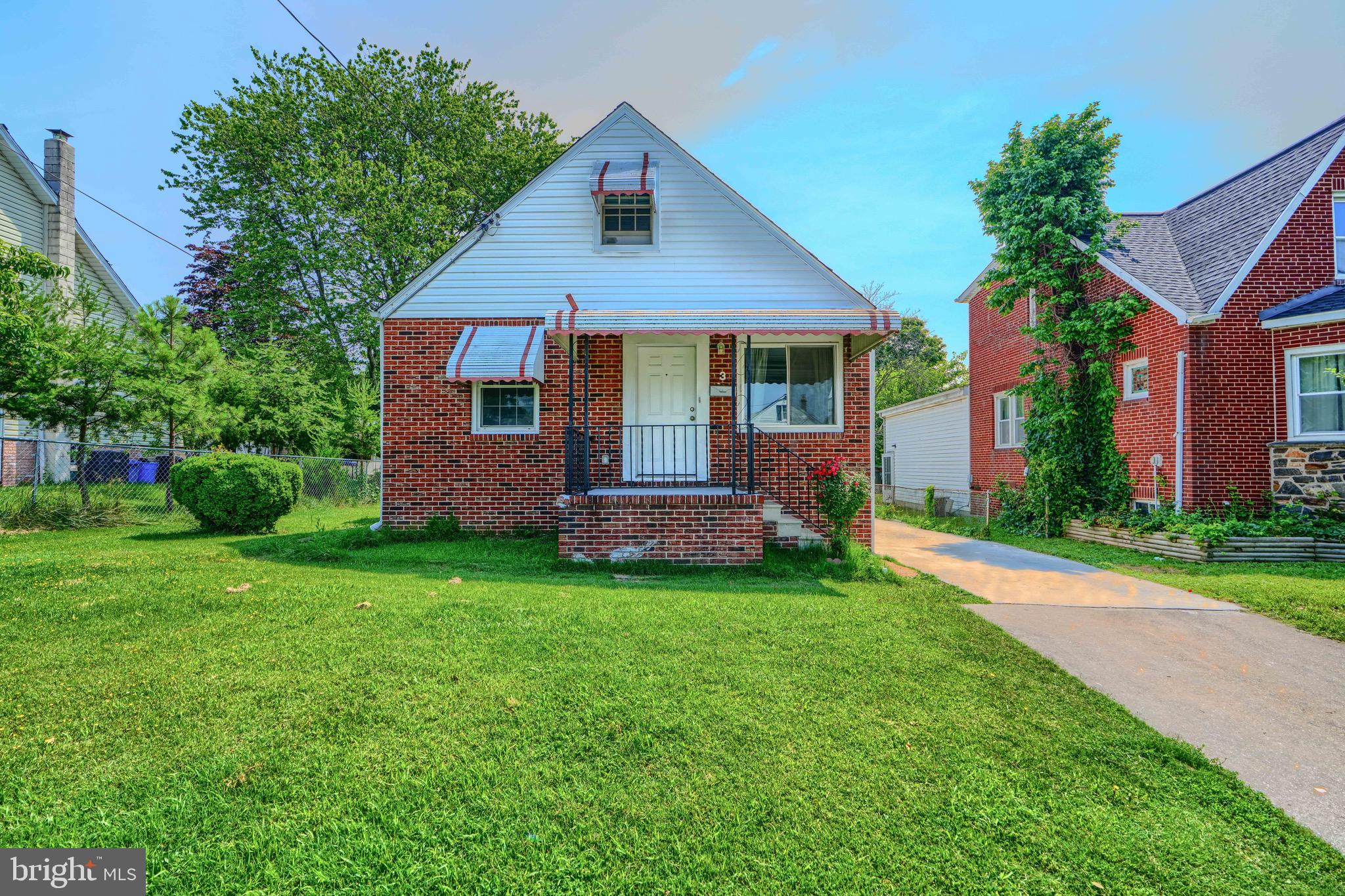 Back on the market!!! Buyers got cold feet. Come see this 5 bedroom 2 bathroom home in Essex has space for everyone and a fully finished basement that’s perfect for entertaining or just kicking back. The backyard is great for gatherings and the garage has tons of potential to make it your own. Close to 695 with easy access to 895 and 95 for a smoother commute.