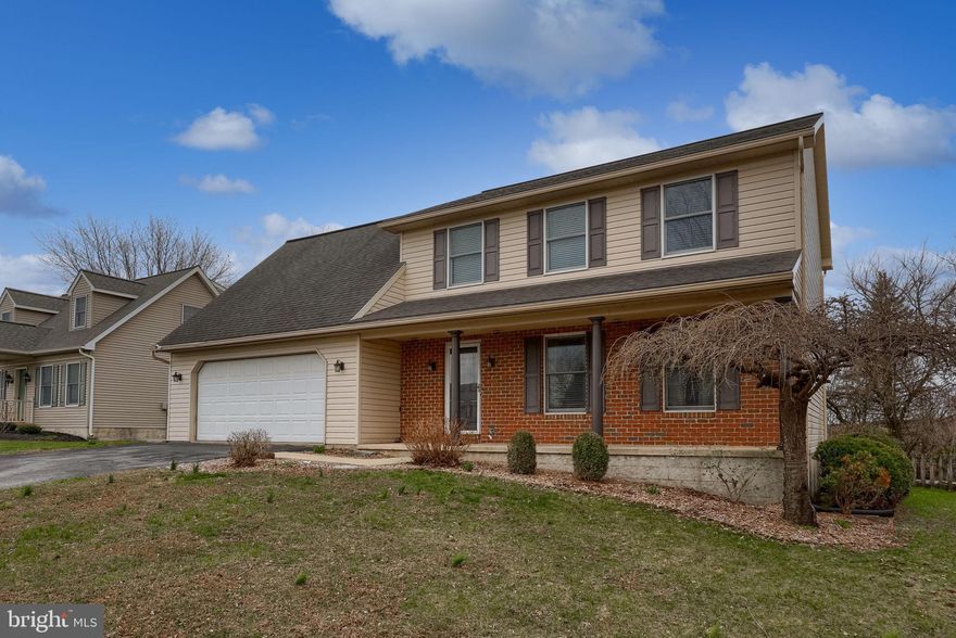 Nestled in the charming Village Hollow community, this delightful Colonial-style home offers a perfect blend of comfort and convenience. Built in 1996, this well-maintained residence boasts 1,882 square feet of living space, featuring four spacious bedrooms and two and a half bathrooms, making it an ideal retreat for those seeking a warm and inviting atmosphere. As you step inside, you'll appreciate the thoughtful layout that maximizes both space and functionality. The fully finished basement provides additional living space, perfect for a cozy family room, play area, or home office. The main level is designed for easy living, with a seamless flow between the kitchen and living areas. The heart of the home is the well-appointed kitchen, equipped with modern appliances including a built-in microwave, electric oven/range, dishwasher, and refrigerator. The interior offers numerous "smart home" features allowing the new home owner to remotely monitor and manage some of the homes functions like lighting, security and the homes thermostat.  Outside, the property features a Govee light system and a generous 0.23-acre lot, complete with an attached garage and additional driveway parking. The garage not only provides shelter for your vehicles but also offers extra storage space for all your outdoor gear. An attached shed with an electric garage door opener adds even more utility, perfect for gardening tools or seasonal decorations. Village Hollow is more than just a neighborhood; it's a community that values connection and convenience. Residents enjoy easy access to local parks, where you can take leisurely strolls or enjoy picnics with loved ones. Schedule your showing today!