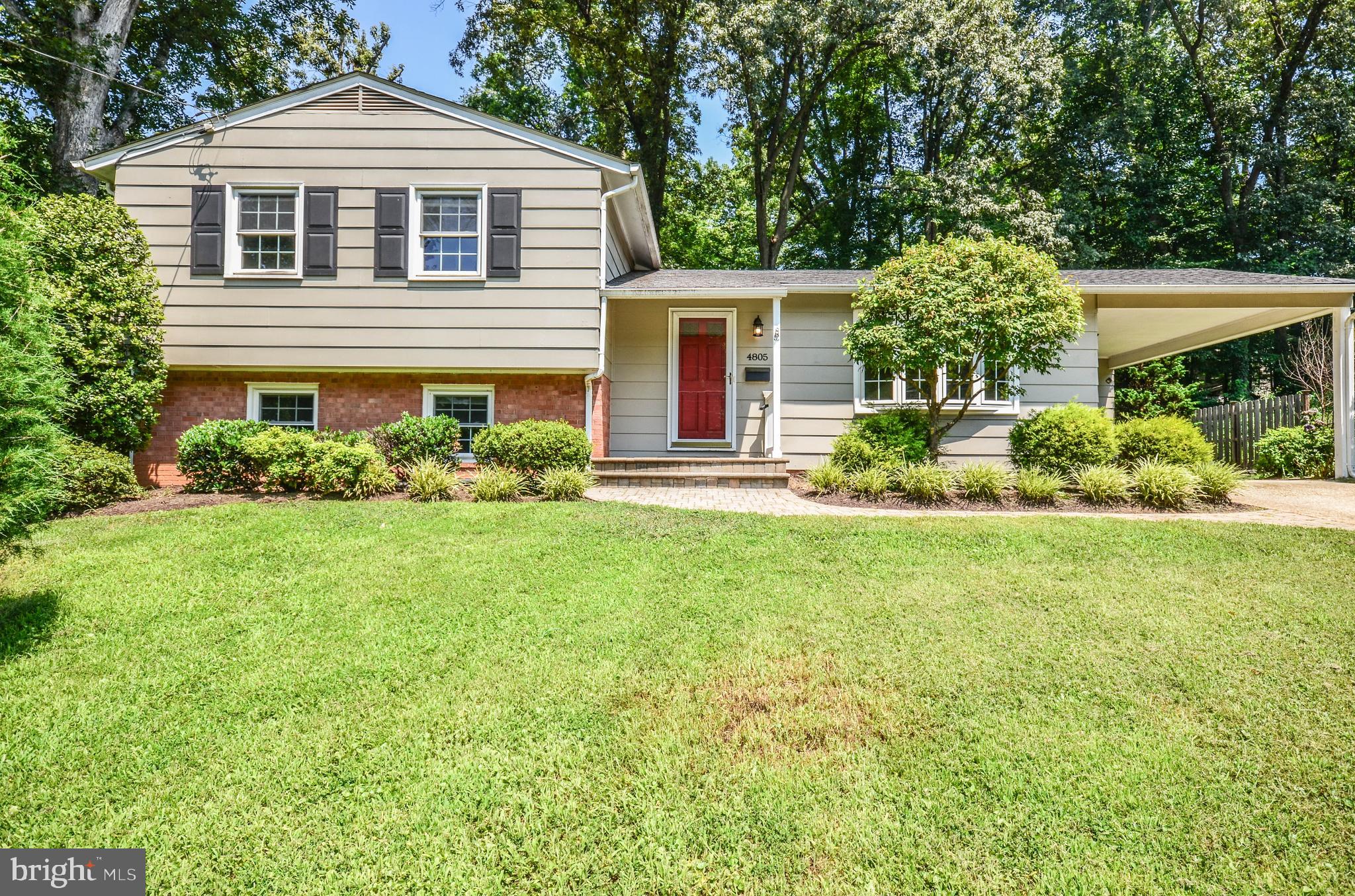 Stunning 5-Bedroom Home on Quiet, Landscaped Lot in Annandale
Beautifully updated and full of charm, this spacious split-level home sits on a deep, private lot in a peaceful Annandale neighborhood. The sun-filled main level features a bright living room with a large bay window, a separate dining area, and a gourmet kitchen equipped with newer high-end KitchenAid appliances, granite countertops, and stylish cabinetry.
Upstairs, the primary suite offers a walk-in closet with custom built-ins and a renovated en-suite bathroom with a modern tile shower and glass door. Three additional generously sized bedrooms and an updated hall bath complete the upper level.
The walk-out lower level showcases brand new luxury vinyl plank flooring, a cozy wood-burning fireplace, a convenient half bath, a fifth bedroom, and a large laundry room with extra storage and shelving. Step outside to a beautifully landscaped backyard with a patio, storage shed, and an additional workshop/storage space off the carport.
Nestled on a quiet street yet close to shopping, dining, and commuter routes—this home offers the perfect blend of space, style, and convenience. Good credit required. Pets case by case.