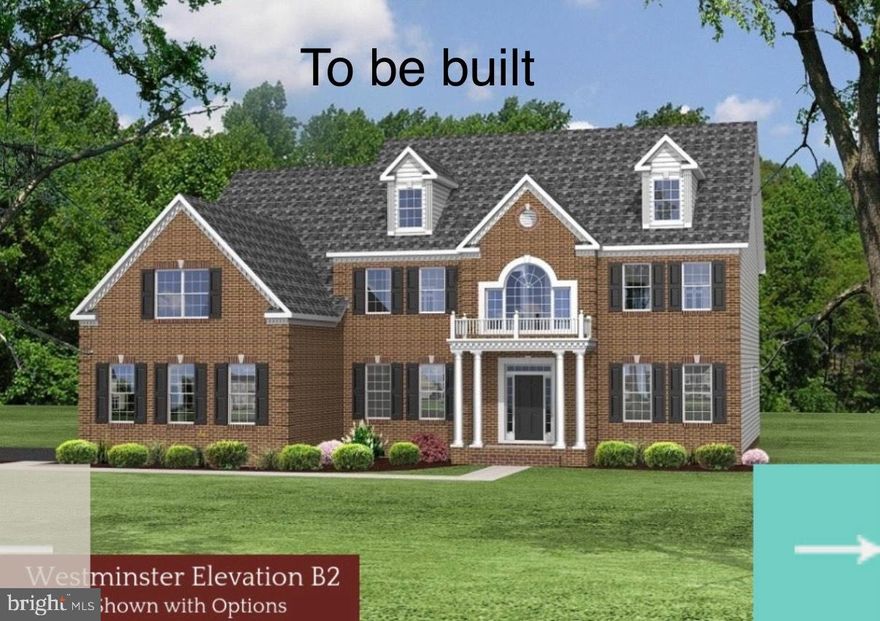 Buyer's financing falling through, permit ready for a Westminster.  Customer can change colors and choices.  QBHI's beautiful Westminster floorplan on lot 99 in Phase 3 of Fischer's Grant. Customers added an extension and sunroom plus 1st floor full bath, 2 story family room, upgraded kitchen with HUGE Island and pantry.  Separate living and dining rooms and 3 car garage.  Downstairs in the basement there is a large recreation room with a full bath and study.  Upper level has 4 bedrooms, 3 full bathrooms plus laundry room.  The owners suite does feature a sitting room and the bathroom has QBH's signature deluxe shower, separate tub and 2 vanities!