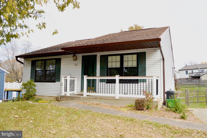 Coming Soon!!  Don't miss this cute  3 Bedroom 1 Full Bath and 2 Half Bath Rancher.  Features nice living room/dining room combo with luxury vinyl plank flooring, kitchen with door leading to the maintenance free vinyl deck, primary bedroom with luxury vinyl plank flooring & powder room, finished lower level  featuring a family room with walkout to the rear yard, office space, powder room, and large utility room with workbench.  Updates include water heater (2022), HVAC (2022), and roof approximately 5 years ago.  This home is ready for you to come in and add your personal touches and call it home.