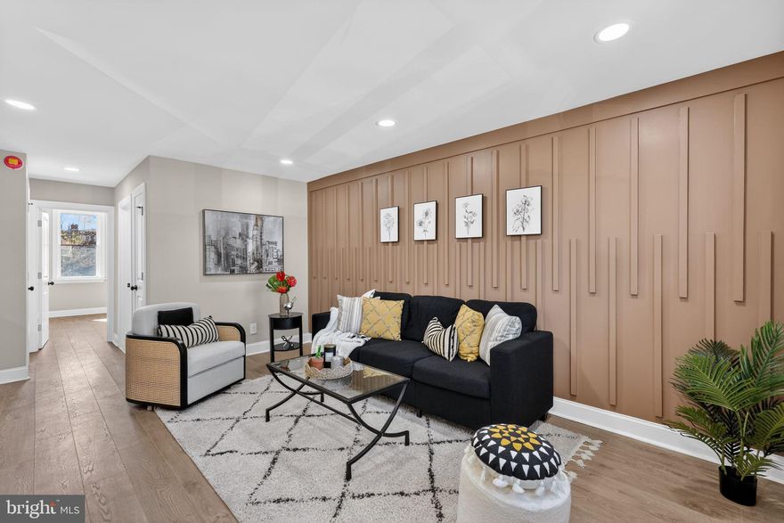 Welcome to 7522 Wheeler Street – a beautifully renovated 2-bedroom, 1-bath home in the heart of Southwest Philadelphia! This move-in ready property features brand new laminate wood flooring throughout the spacious living room, dining room, and fully renovated kitchen, as well as continuing throughout both second-floor bedrooms and the completely finished basement. The stunning kitchen offers white shaker cabinets, granite countertops, stainless steel appliances, and a ceramic tile backsplash. Upstairs, you’ll find two spacious bedrooms and a newly renovated full bathroom. The fully finished basement provides excellent additional living space, perfect for a family room, home office, or gym. Additional upgrades include brand new HVAC with a new heater and central air conditioning for year-round comfort. Rounding out this fantastic home is a private driveway and one-car garage for convenient off-street parking. Don’t miss your opportunity to own this beautifully updated home!