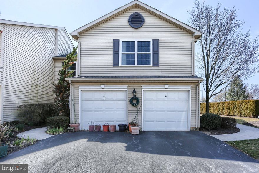 Welcome to this charming two-bedroom, two-bath, second-floor condo for rent in a convenient neighborhood just minutes from Hershey and Harrisburg. This beautifully maintained unit offers an open floor plan, perfect for comfortable living and entertaining.  The spacious living area seamlessly flows into the dining and kitchen spaces, creating an inviting atmosphere. A private 1-car garage adds convenience and storage.   The tenant is responsible for electric, gas, and water utilities. Sewer and trash services are included in the rent.  Small dogs under 30 lbs are considered (no cats, please), and the tenant must maintain renters insurance for the lease. A good credit score is required.   Don't miss the opportunity to call this lovely condo home! Schedule your tour today! 

Interior photos are of a similar unit with the same floor plan.