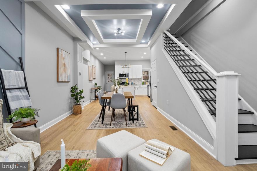 This home qualifies for several grants, including the Baltimore City employee grant, Vacant to Value, and Live Near Your Work. You could receive up to $30,000 in grants. This beautiful S. Fulton Ave  home has everything you need and more. With 4 bedrooms, 4.5 bathrooms, recessed lighting, high-end fixtures, and an open floor plan, it offers over 3,200 square feet of finished living space. The first floor features a half bathroom, a spacious living room, and an accent wall with tray ceilings. The gourmet kitchen is fully equipped with stainless steel appliances, granite  countertops, a gas stove with built-in microwave, custom backsplash and an island. On the second floor, you'll find 2 large junior suite bedrooms with walk-in closets and private ensuite bathrooms. The third floor is dedicated to the owner's suite, which boasts 3 large windows, walk-in closets, a 7 ft standing shower, a free floating soaking tub, double sinks and vanities. The finished basement includes a separate entrance, a full bathroom and bedroom along with your washer/dryer hookups.  This home has been fully permitted with all new electric, plumbing, HVAC and a new roof; and is in adherence to all Baltimore city building codes. 
Conveniently located near downtown Baltimore's Inner Harbor, Orioles and Raven stadiums, Top Golf and Horseshoe casino, plenty of restaurants, shops, and 1 block from Union Square Park, this gem is just down the street from Bon Secour Hospital and the newest community park (Unity Park).

Don't miss out on this fantastic opportunity to own a beautiful home in a historic district!